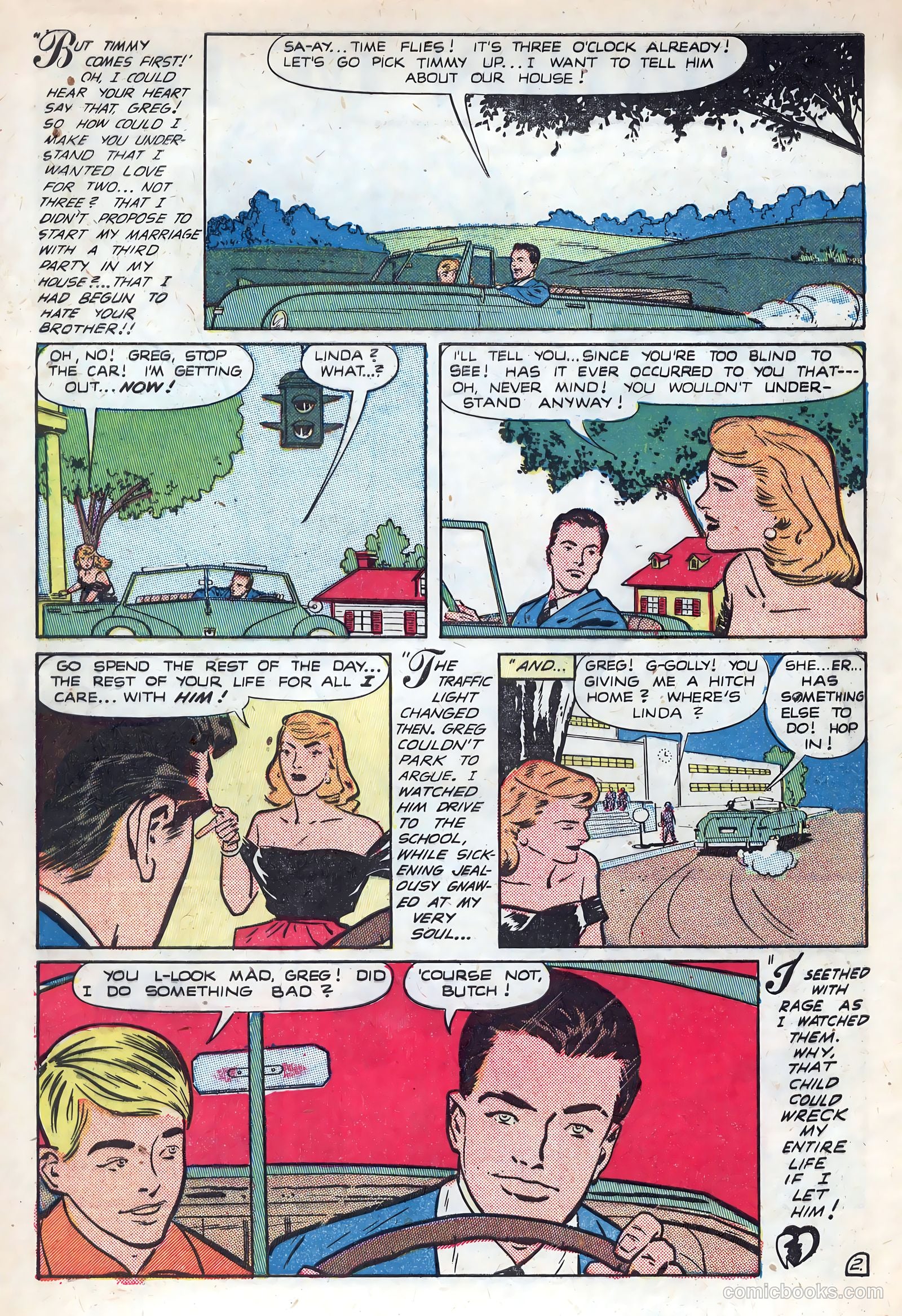 New Romances #8 (1951) — page 4 of 36