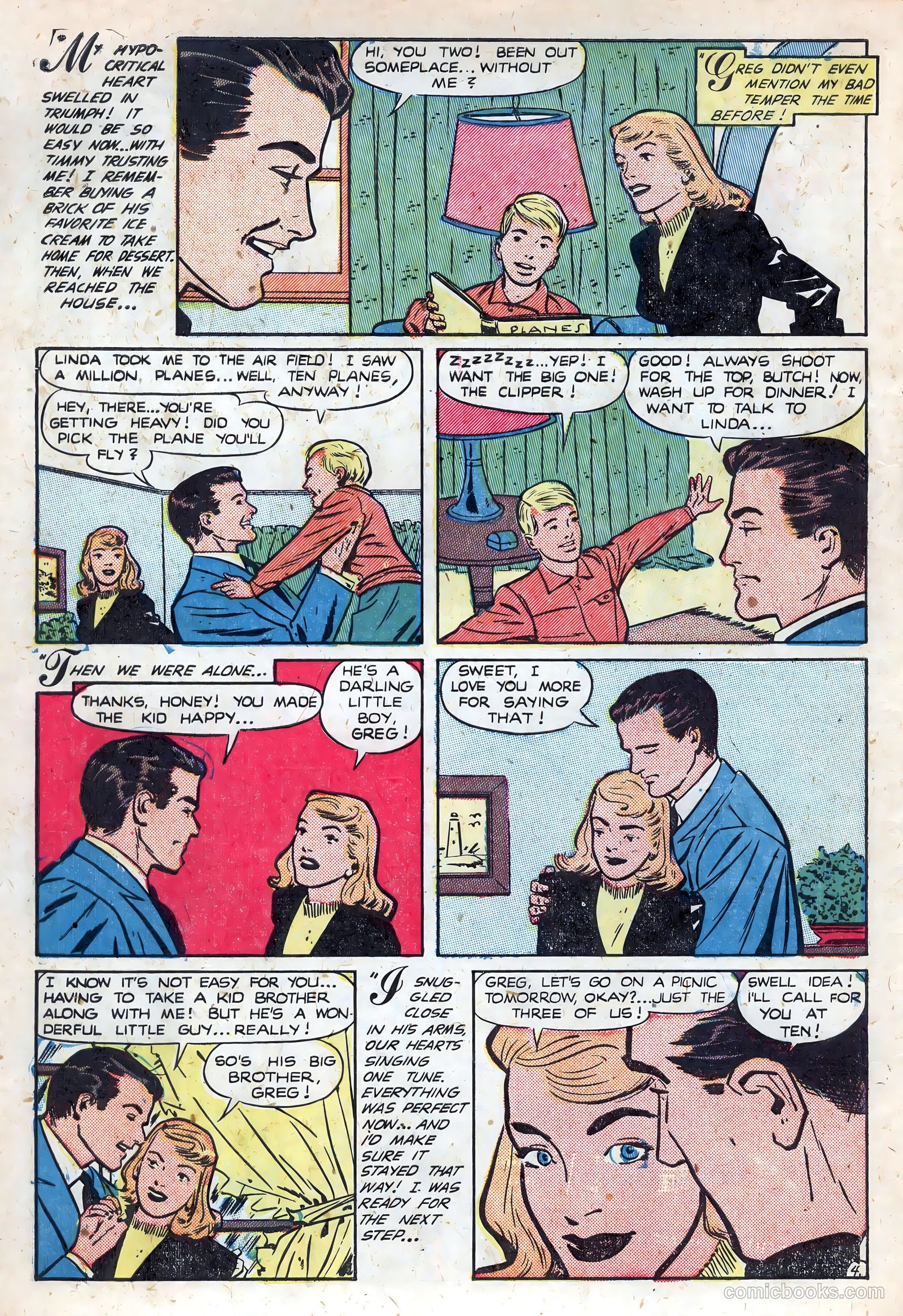 New Romances #8 (1951) — page 6 of 36