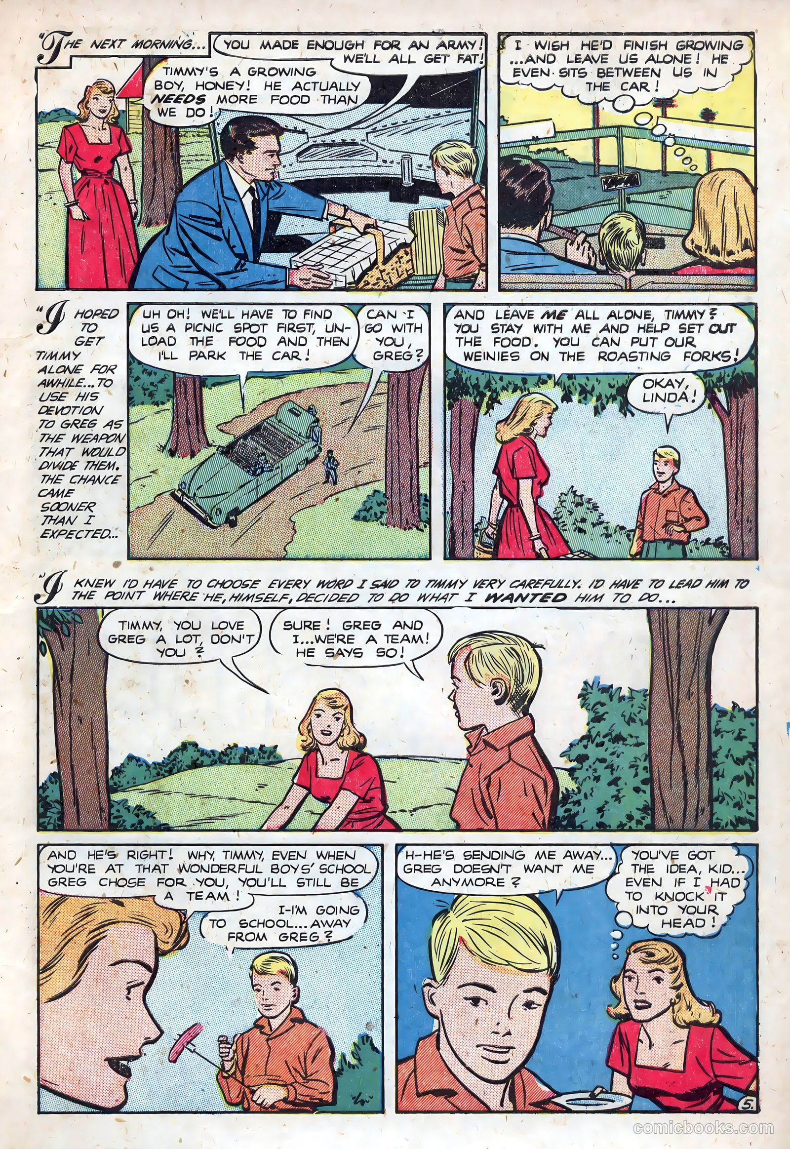 New Romances #8 (1951) — page 7 of 36