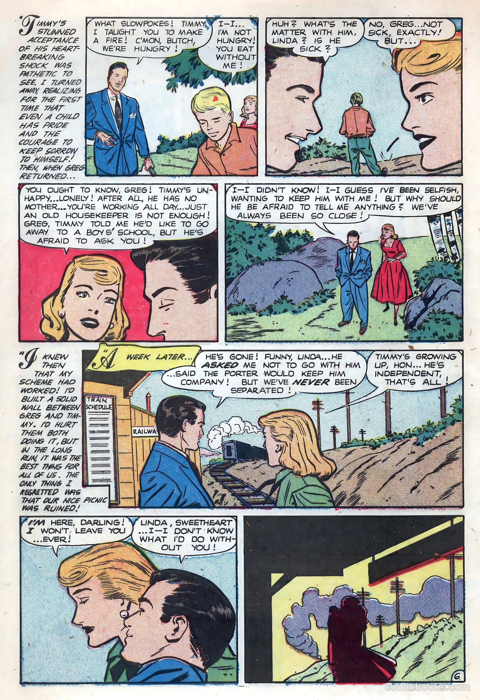 New Romances #8 (1951) — page 8 of 36