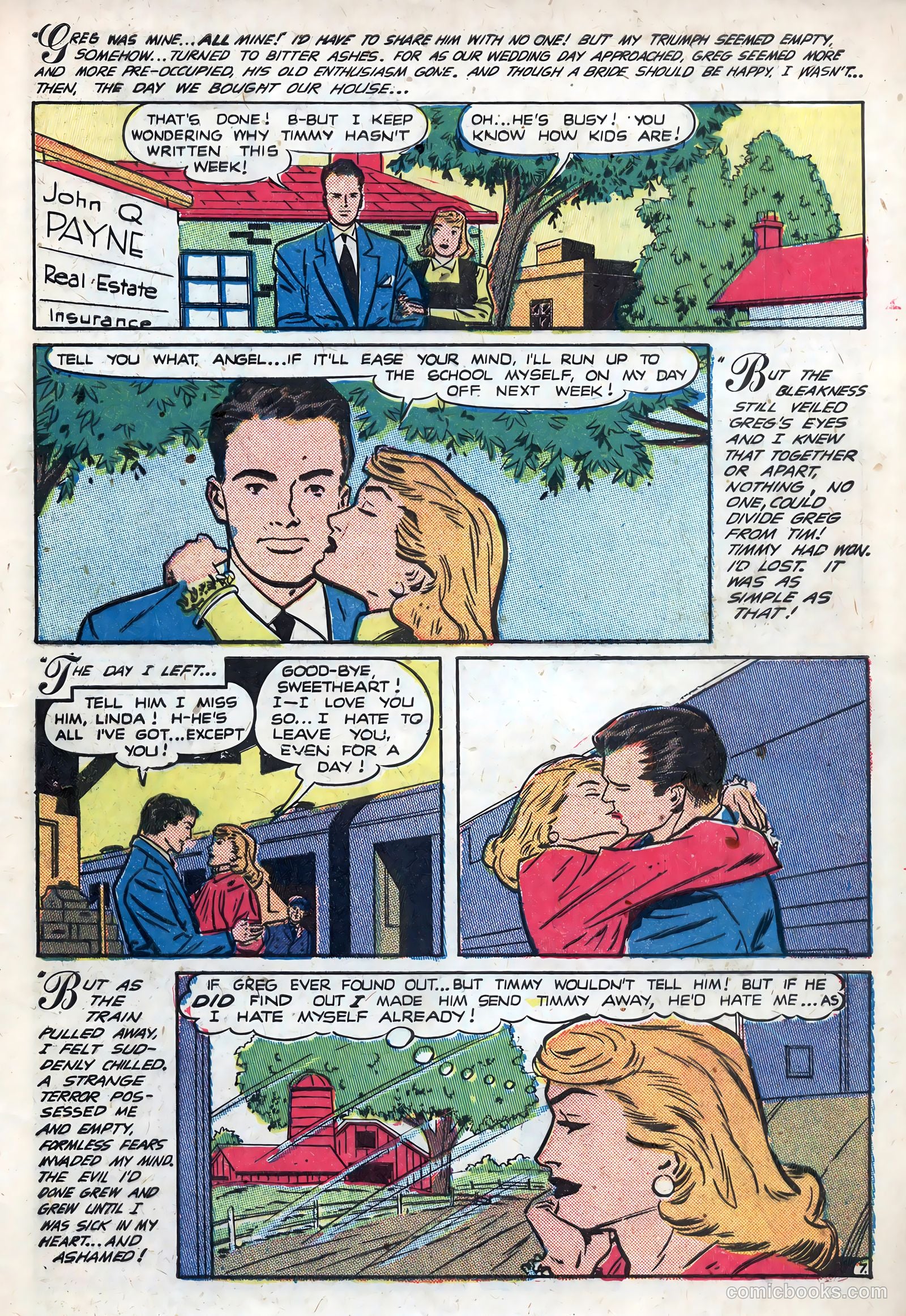 New Romances #8 (1951) — page 9 of 36