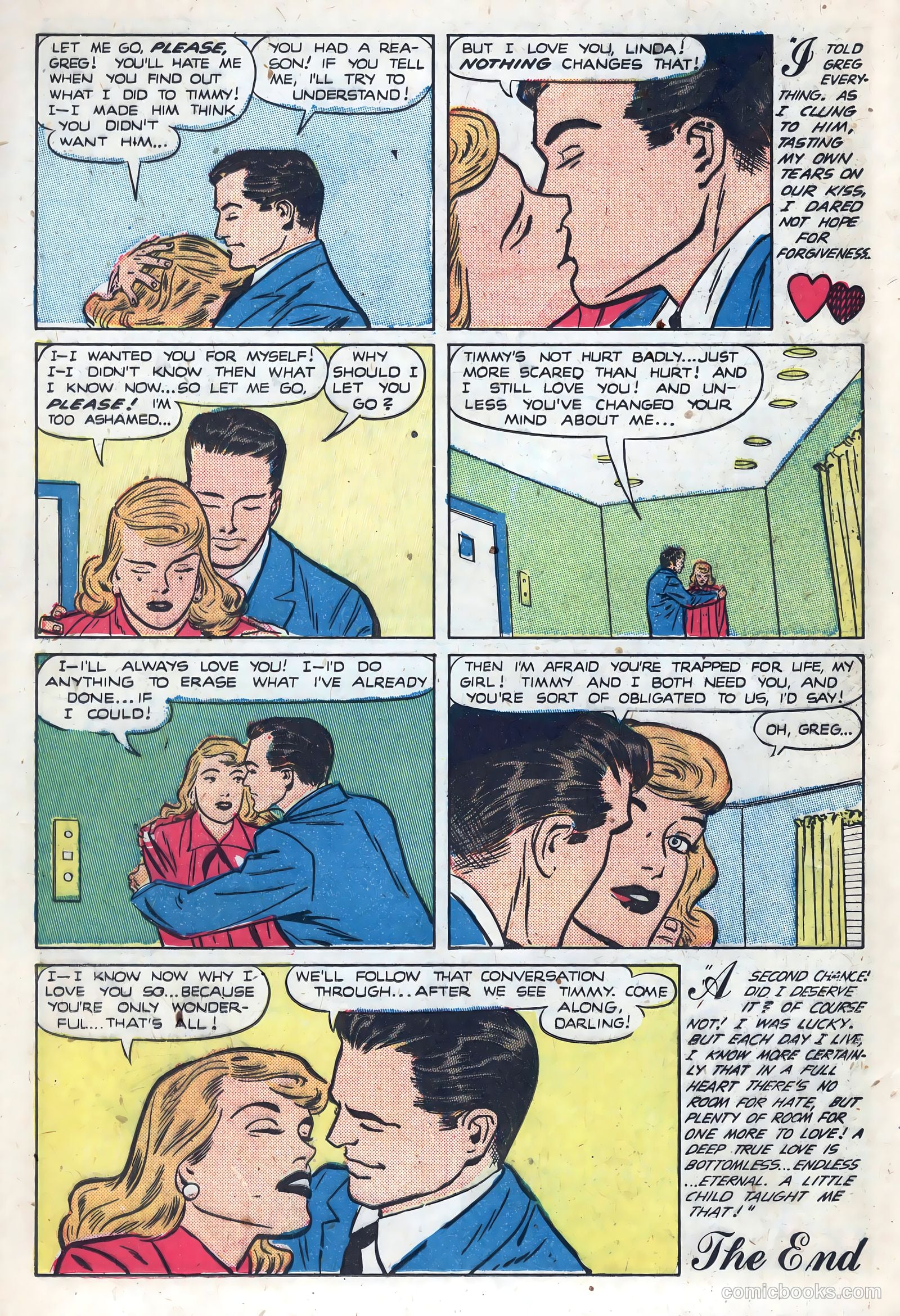 New Romances #8 (1951) — page 12 of 36