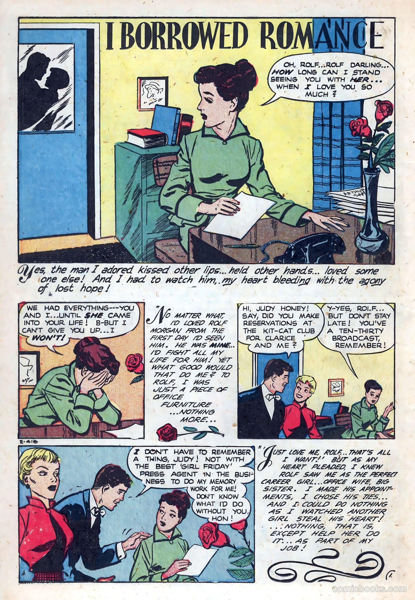 New Romances #8 (1951) — page 14 of 36