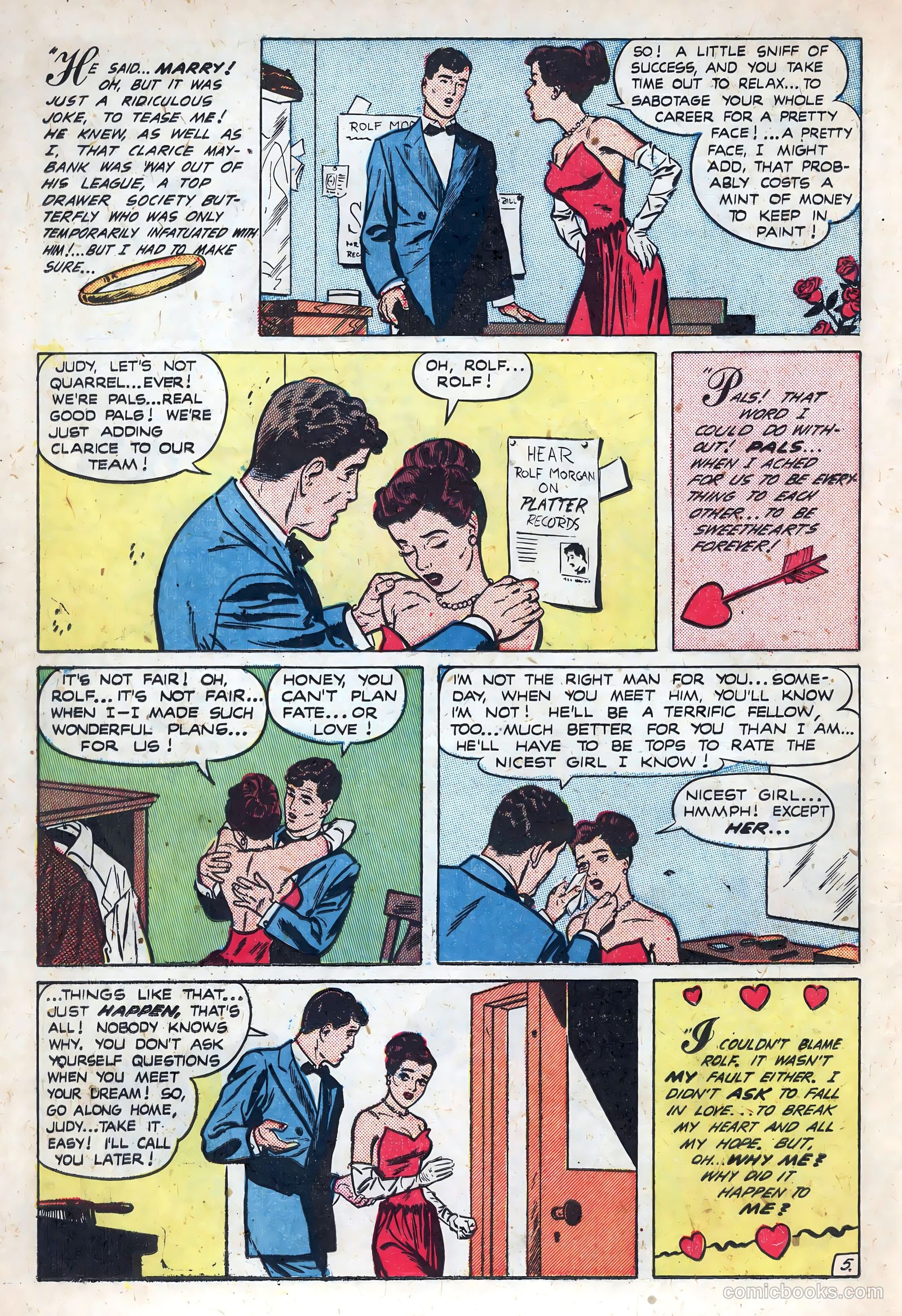 New Romances #8 (1951) — page 18 of 36