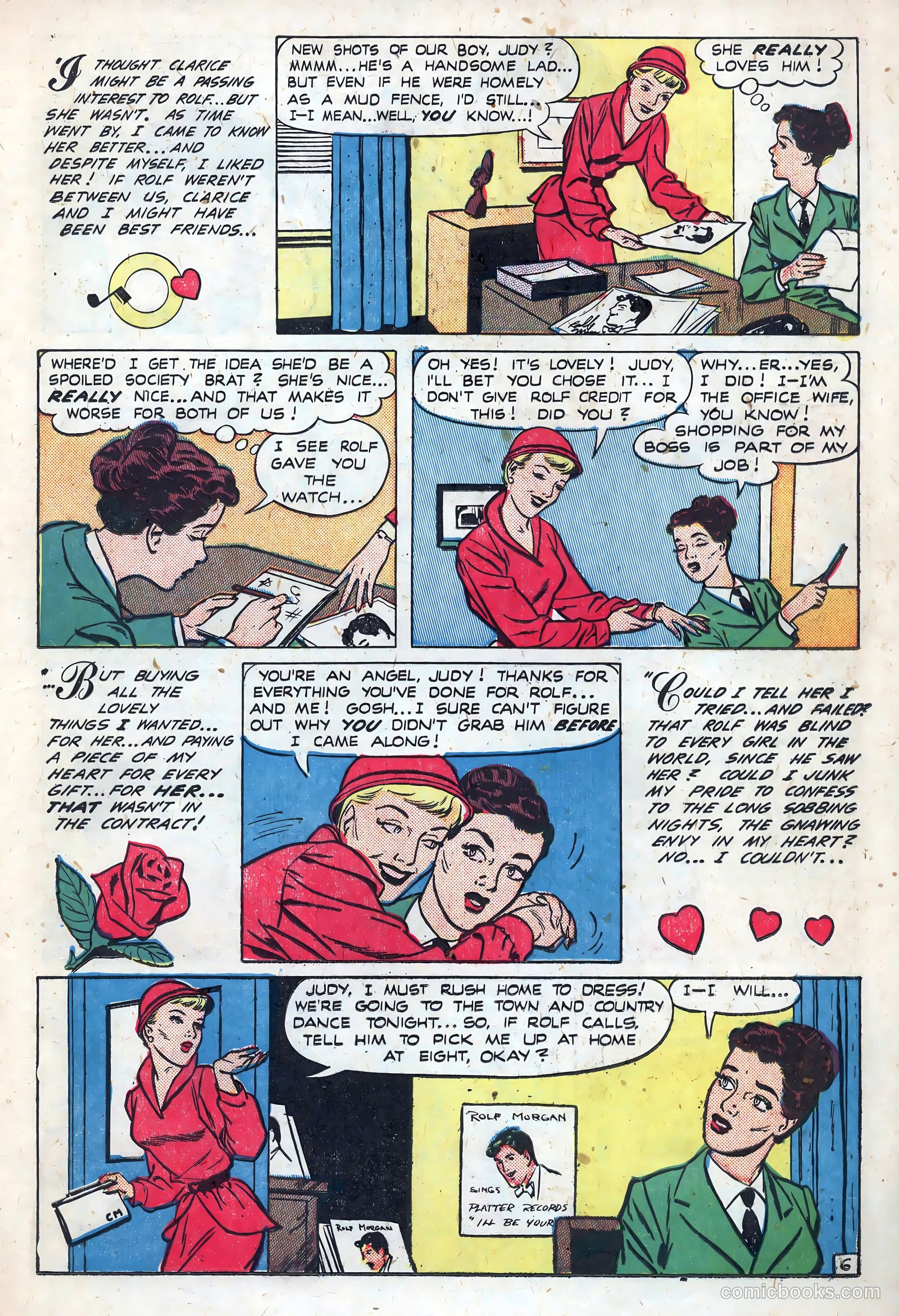 New Romances #8 (1951) — page 19 of 36