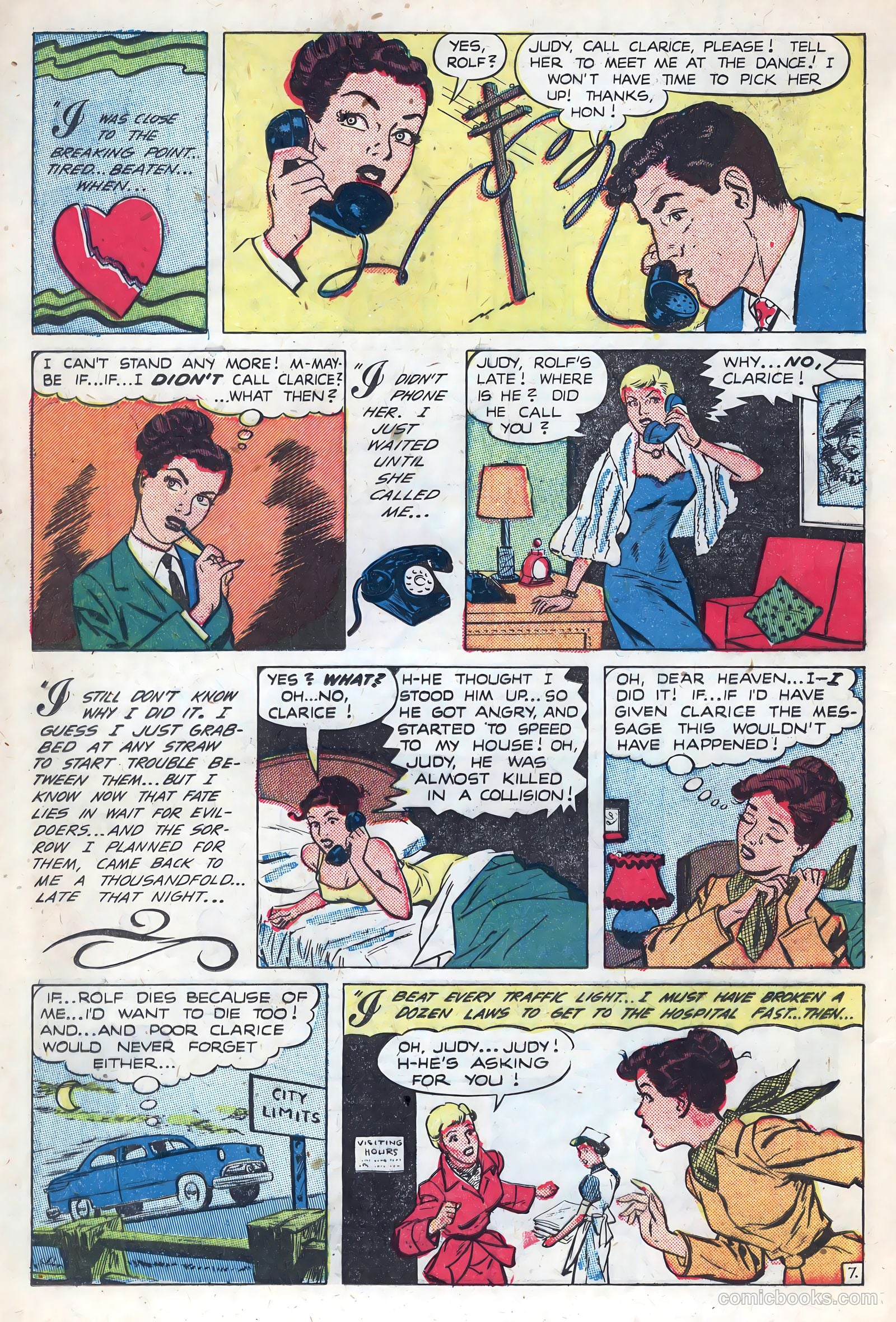 New Romances #8 (1951) — page 20 of 36