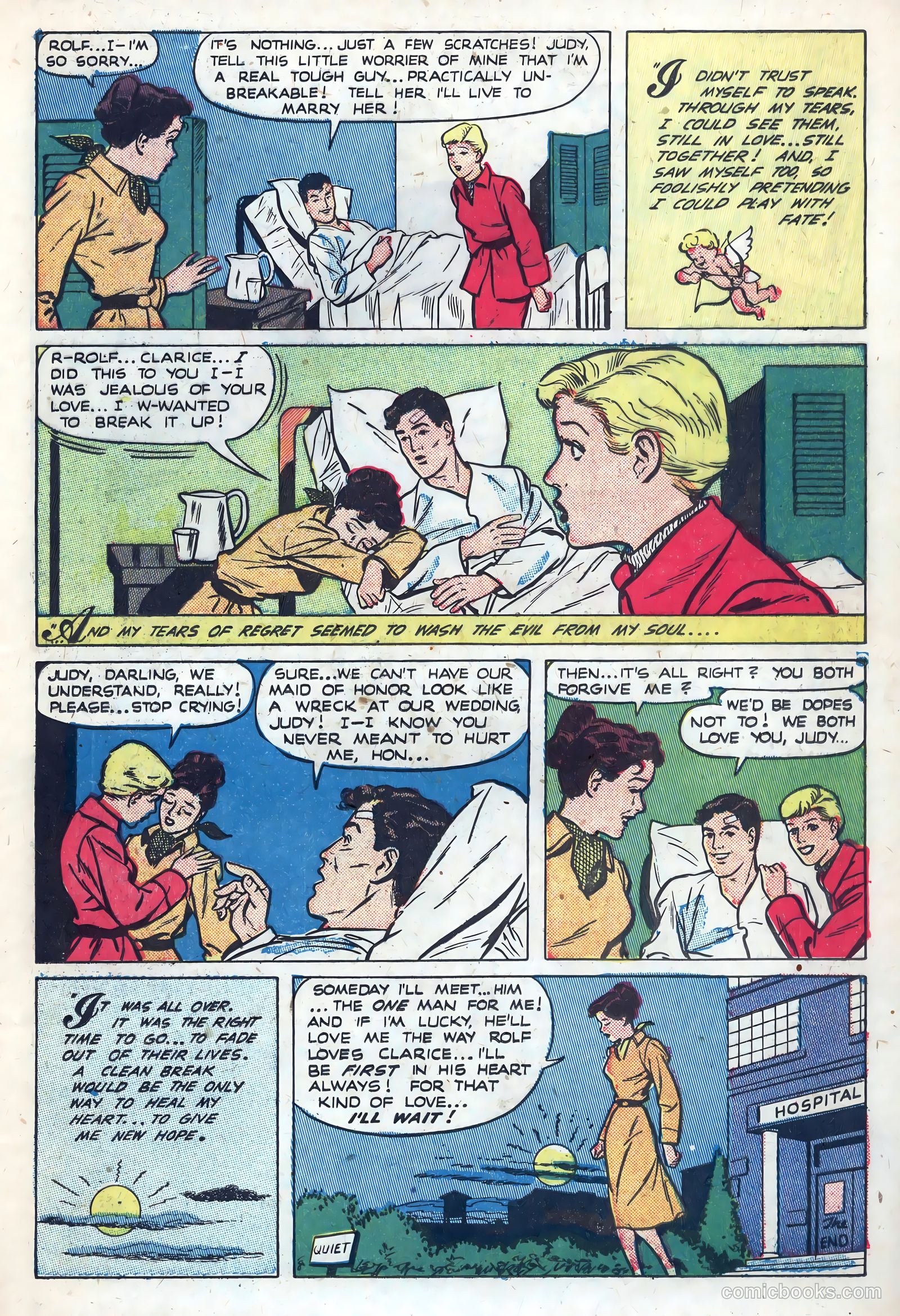 New Romances #8 (1951) — page 21 of 36