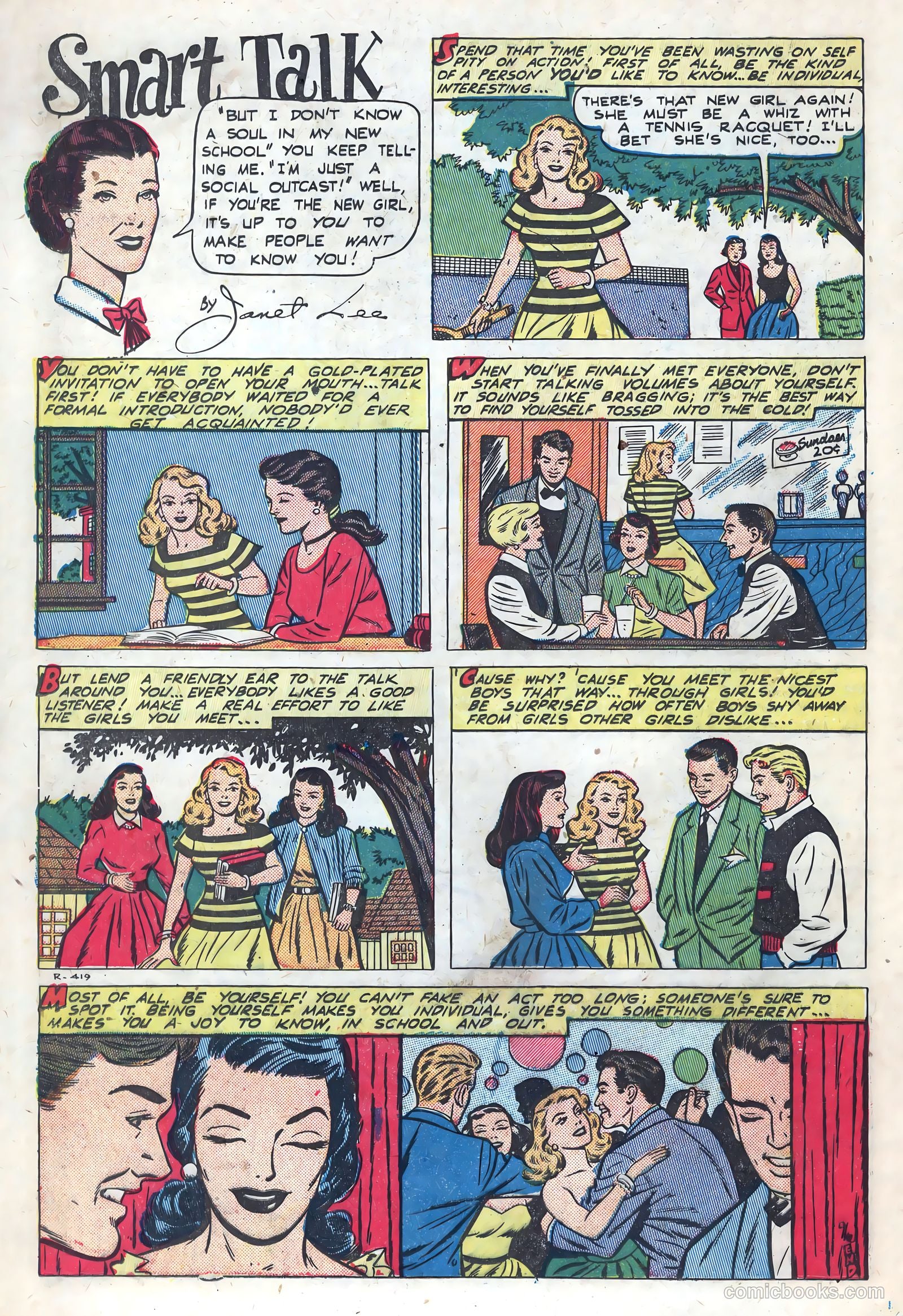 New Romances #8 (1951) — page 24 of 36