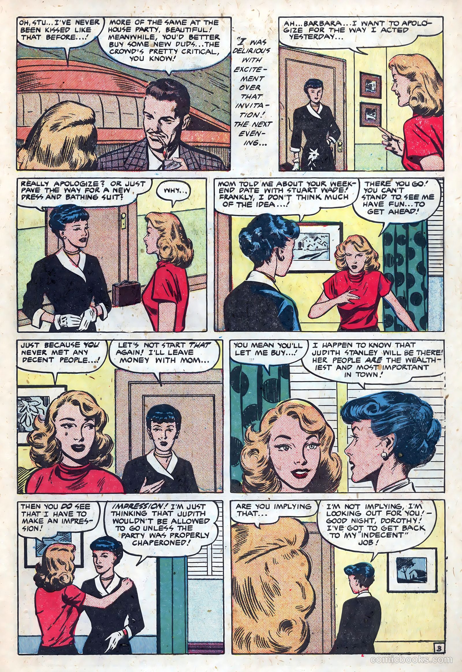 New Romances #8 (1951) — page 27 of 36