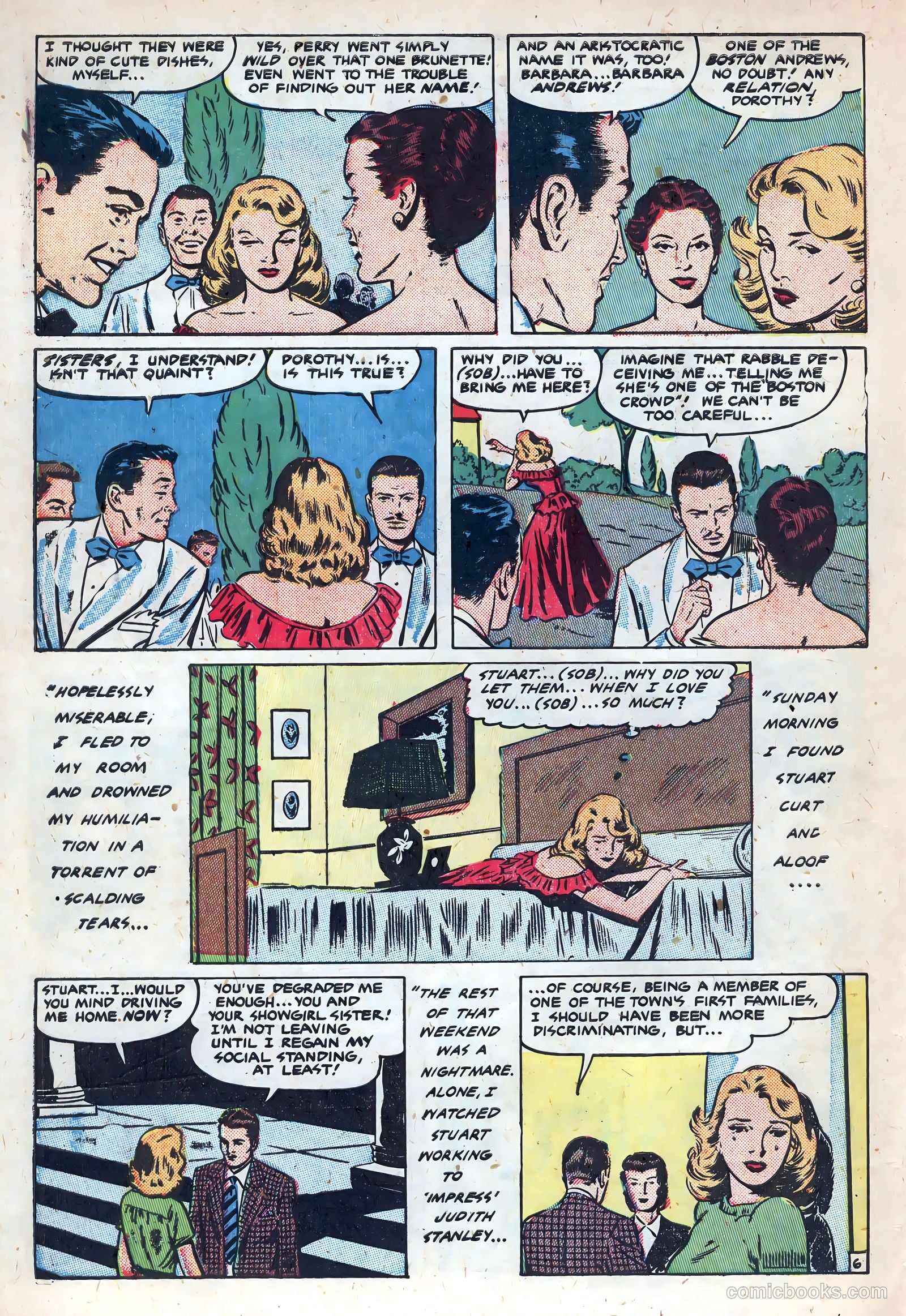 New Romances #8 (1951) — page 30 of 36