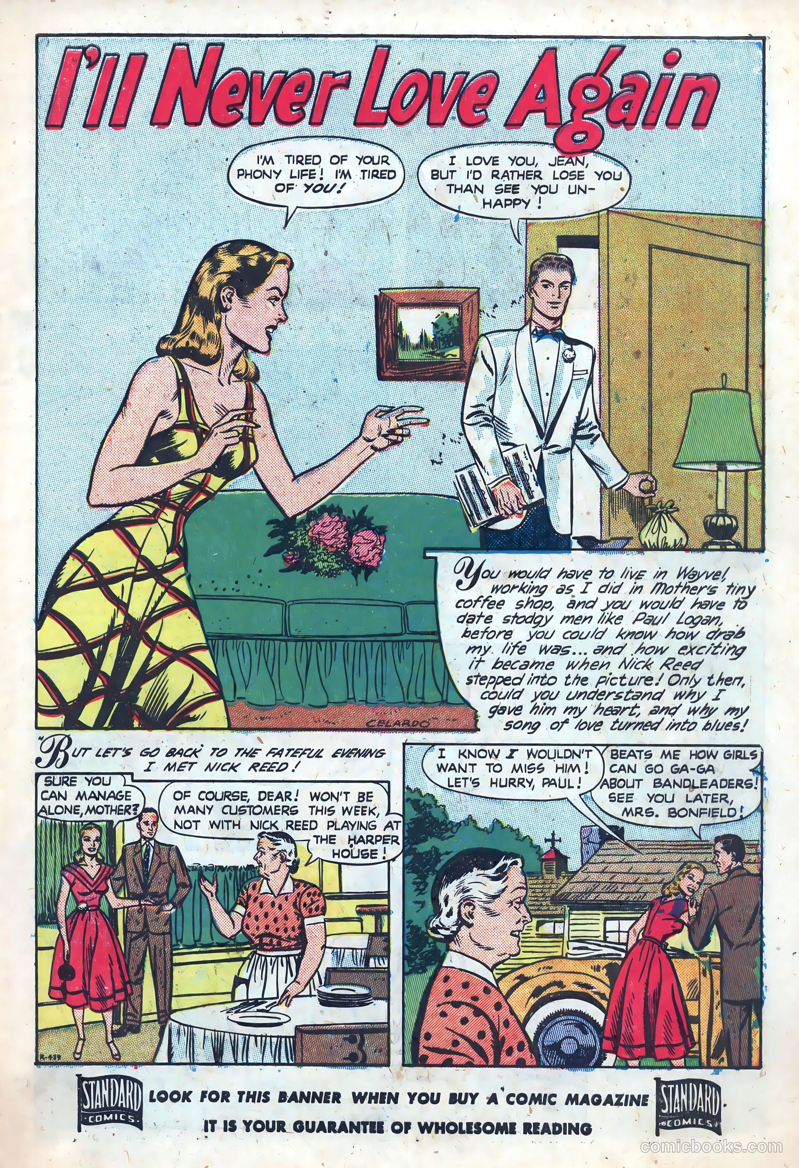 New Romances #9 (1952) — page 3 of 36