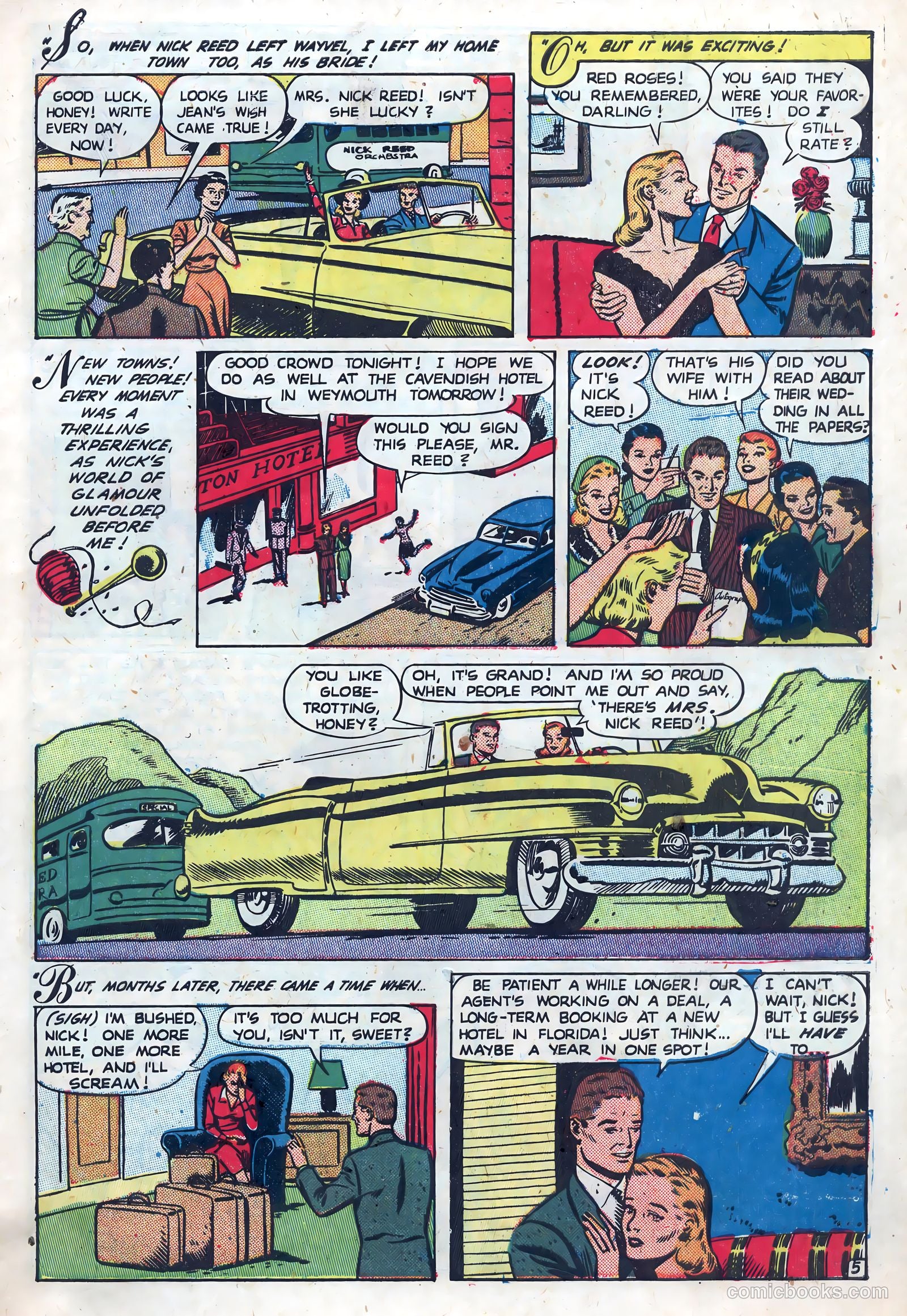 New Romances #9 (1952) — page 7 of 36