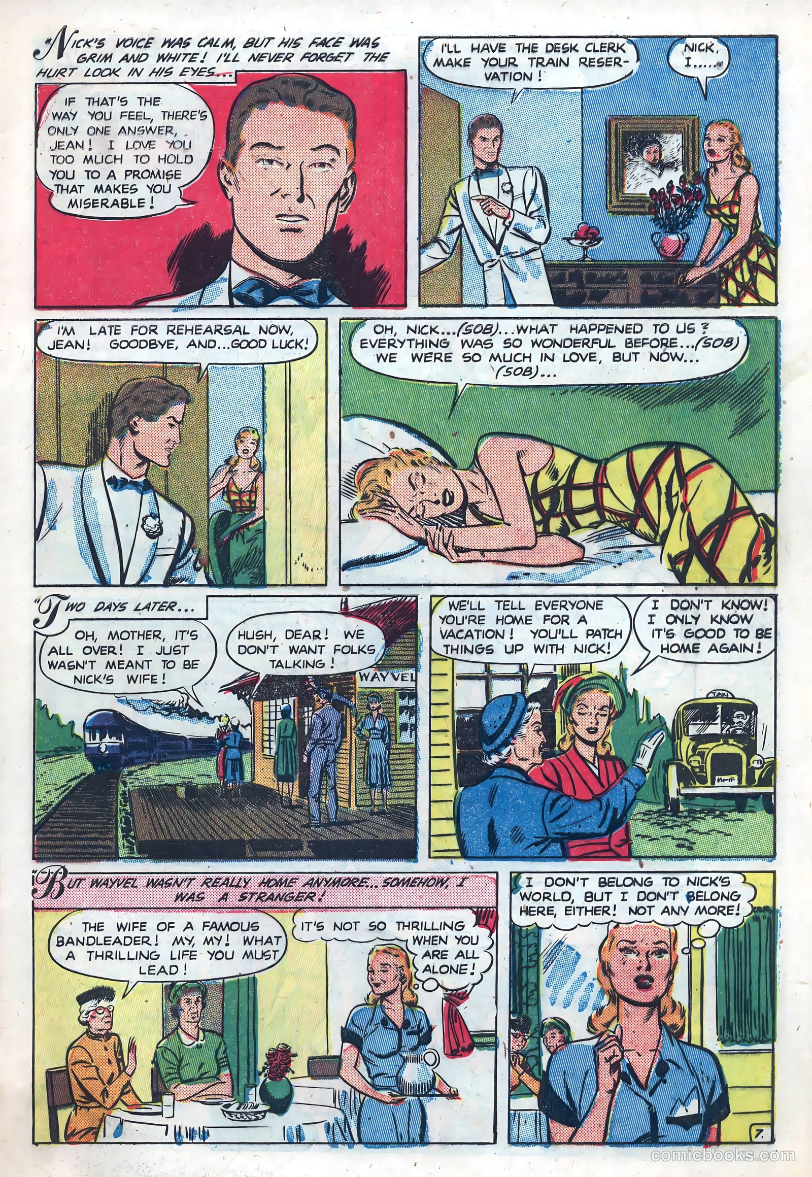 New Romances #9 (1952) — page 9 of 36