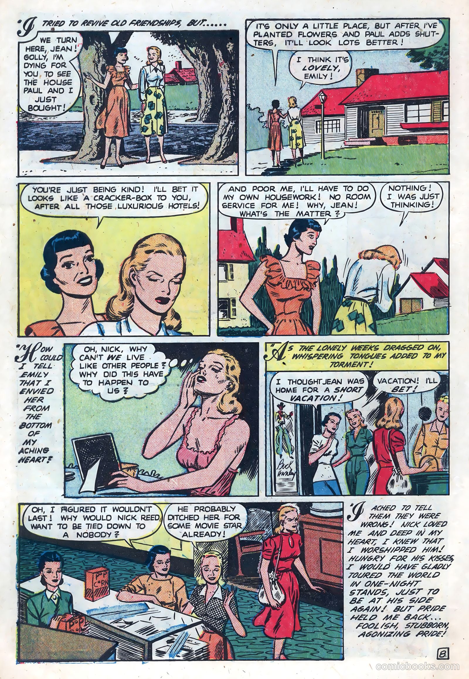 New Romances #9 (1952) — page 10 of 36