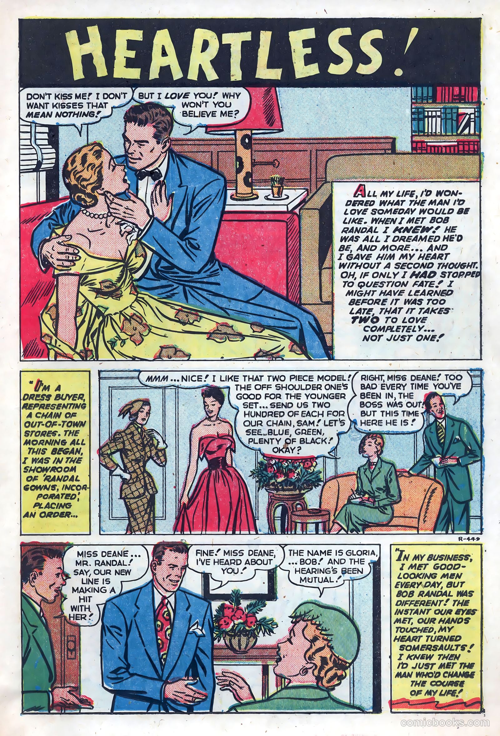 New Romances #9 (1952) — page 15 of 36