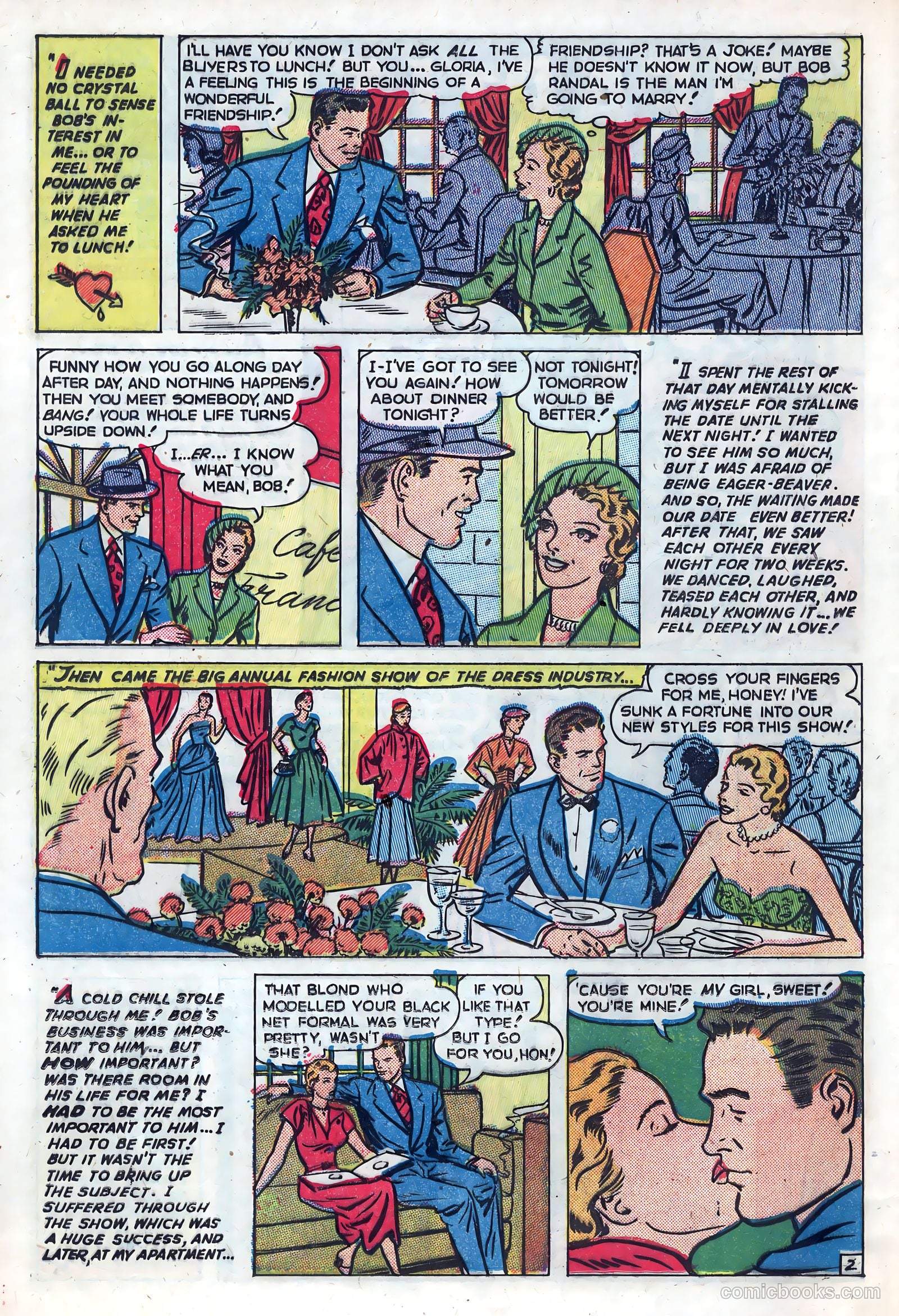 New Romances #9 (1952) — page 16 of 36