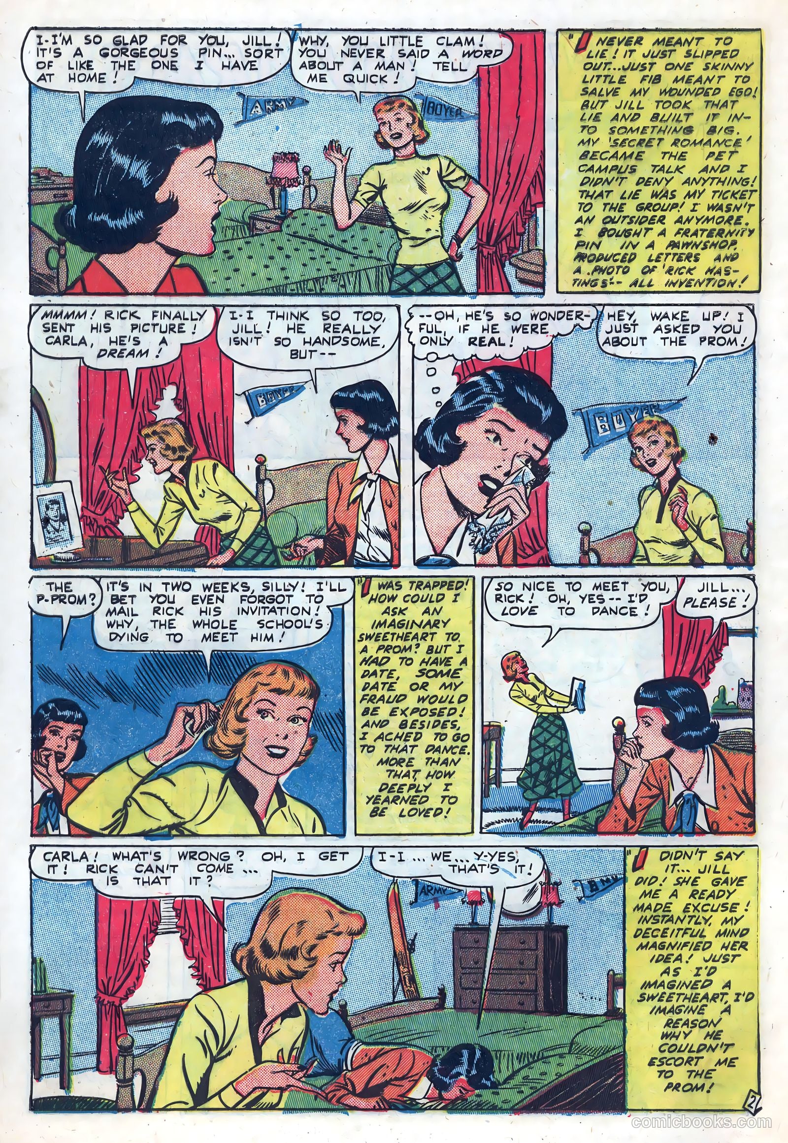 New Romances #9 (1952) — page 28 of 36