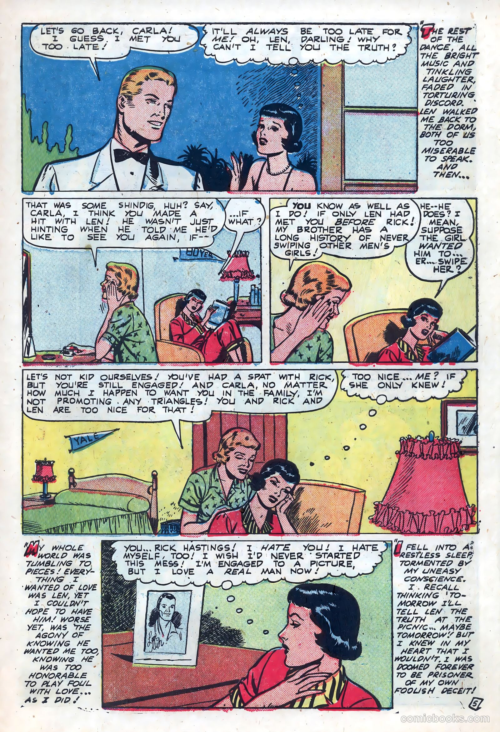 New Romances #9 (1952) — page 31 of 36
