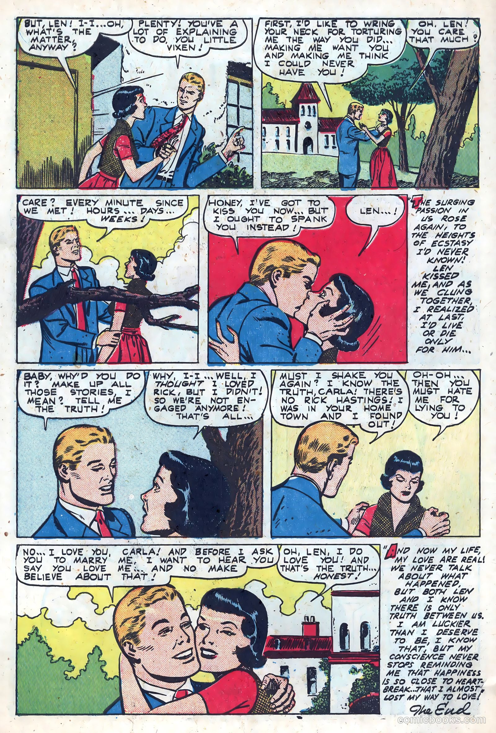 New Romances #9 (1952) — page 34 of 36
