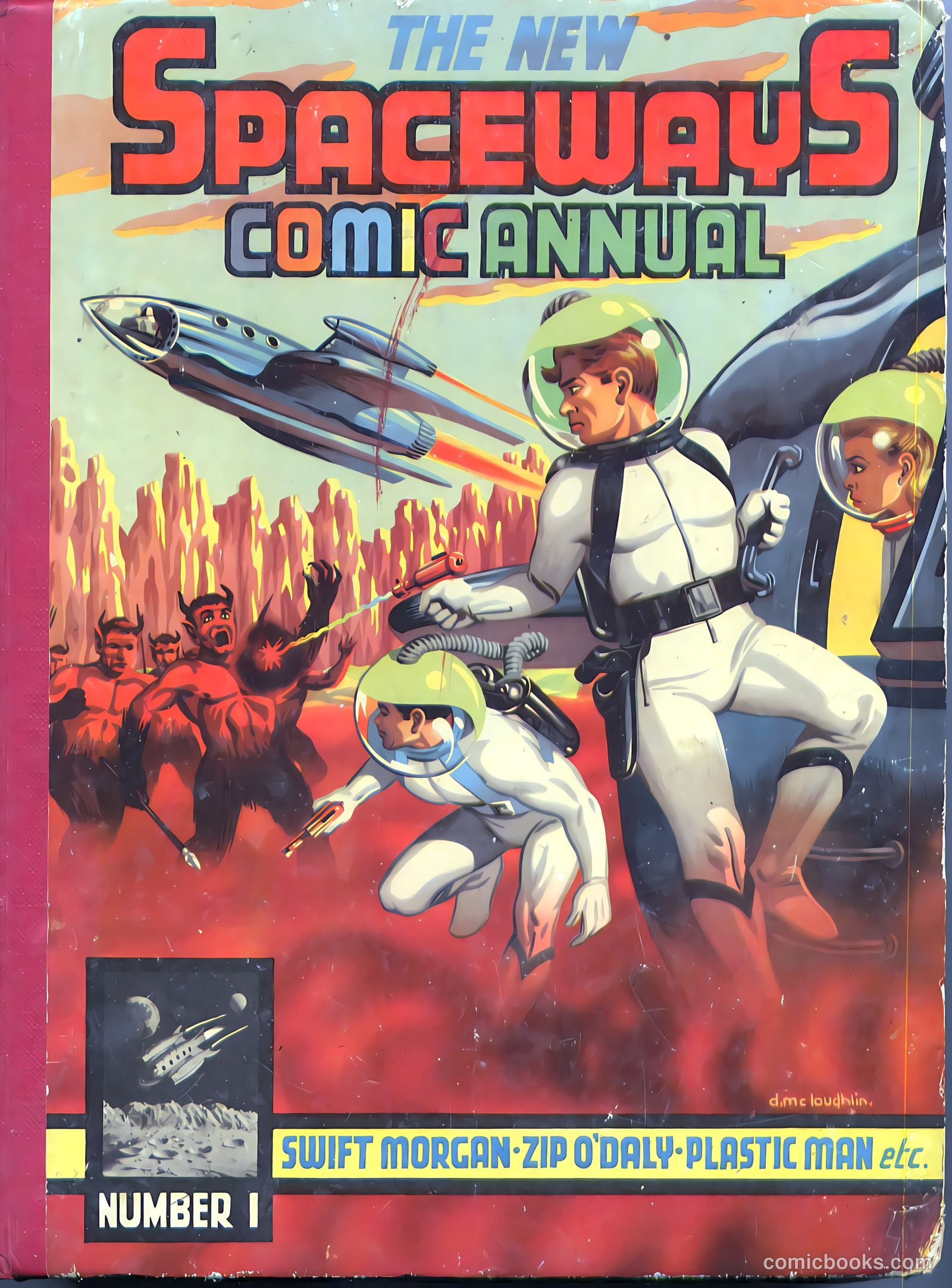 New Spaceways Comic Annual #1 cover