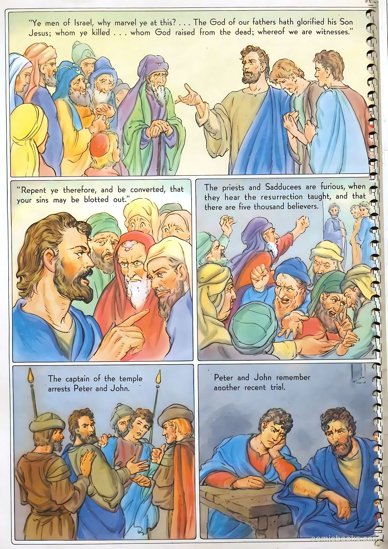 New Testament Heroes #1 (1946) — page 6 of 49