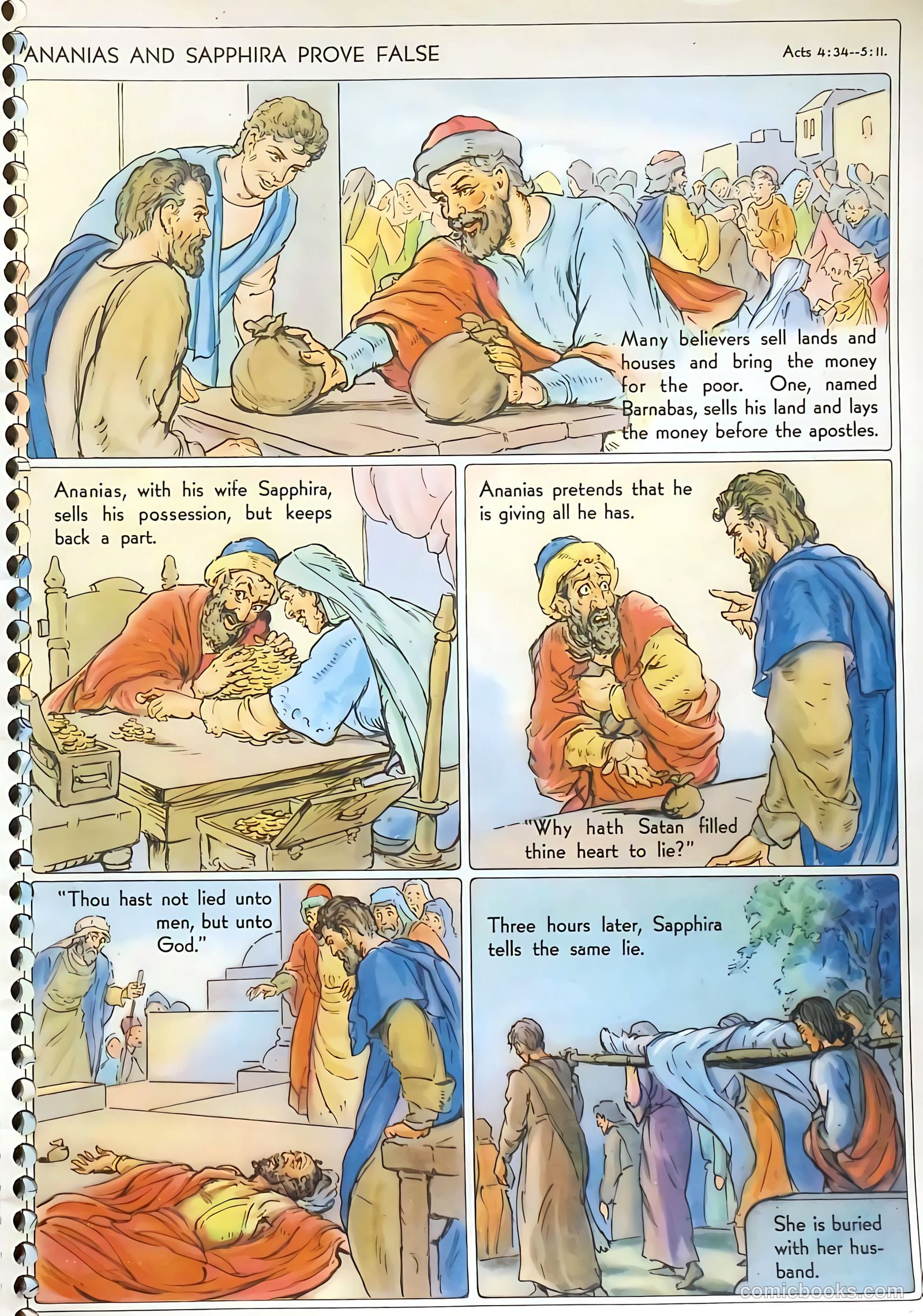 New Testament Heroes #1 (1946) — page 9 of 49