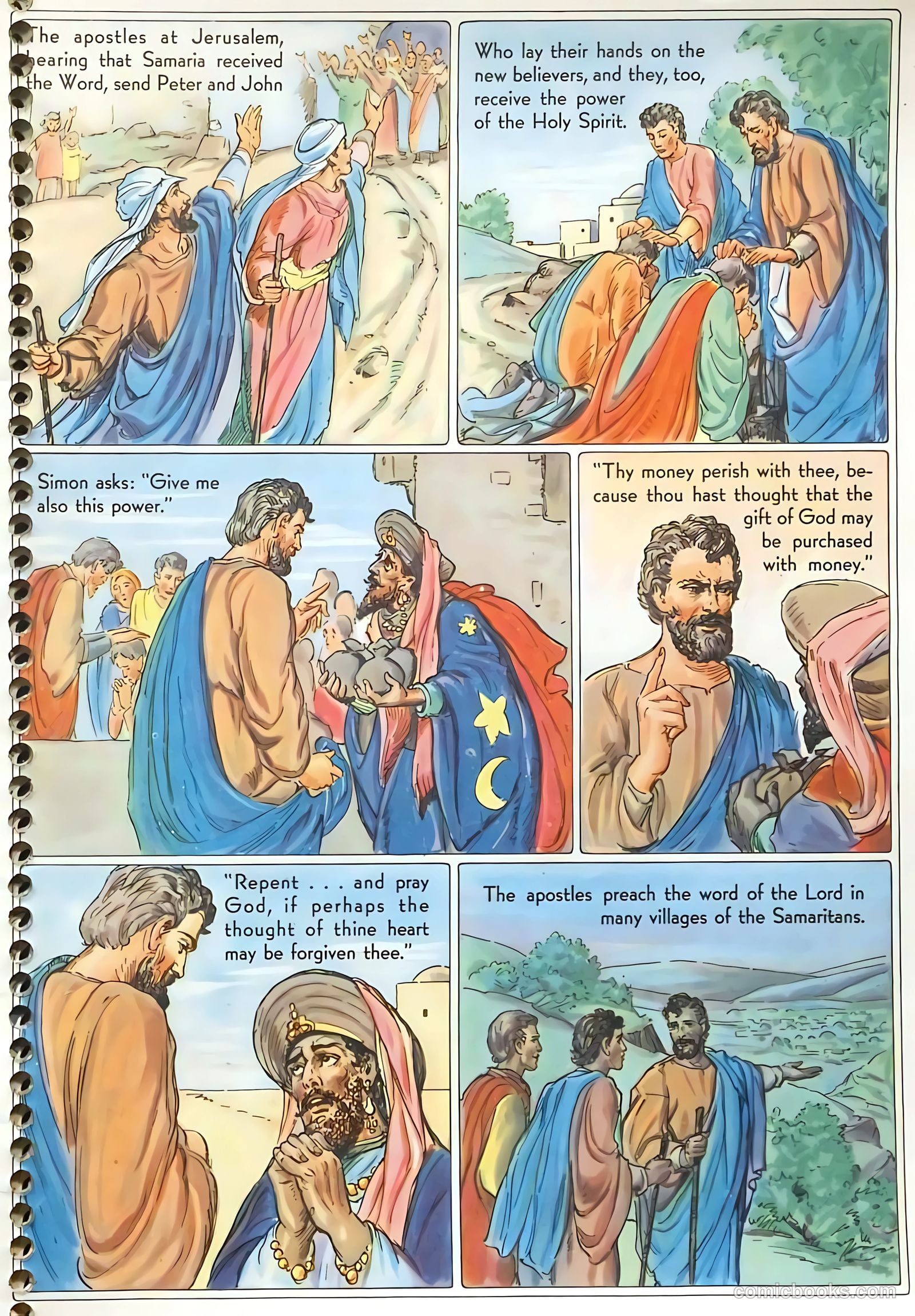 New Testament Heroes #1 (1946) — page 19 of 49
