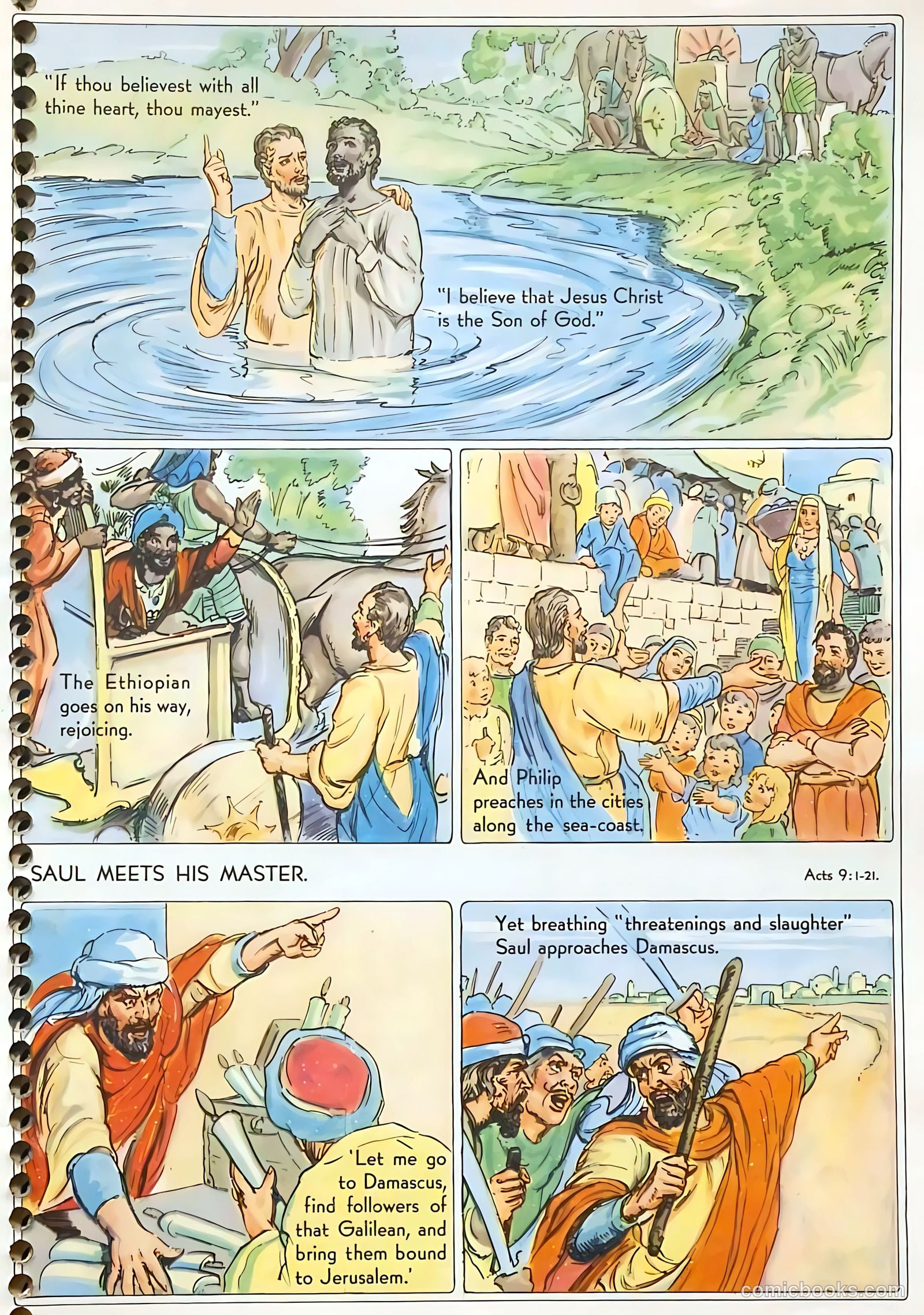New Testament Heroes #1 (1946) — page 21 of 49