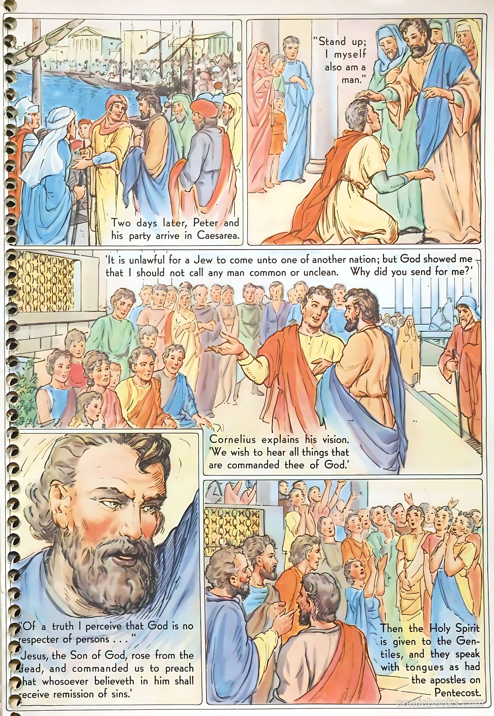 New Testament Heroes #1 (1946) — page 31 of 49