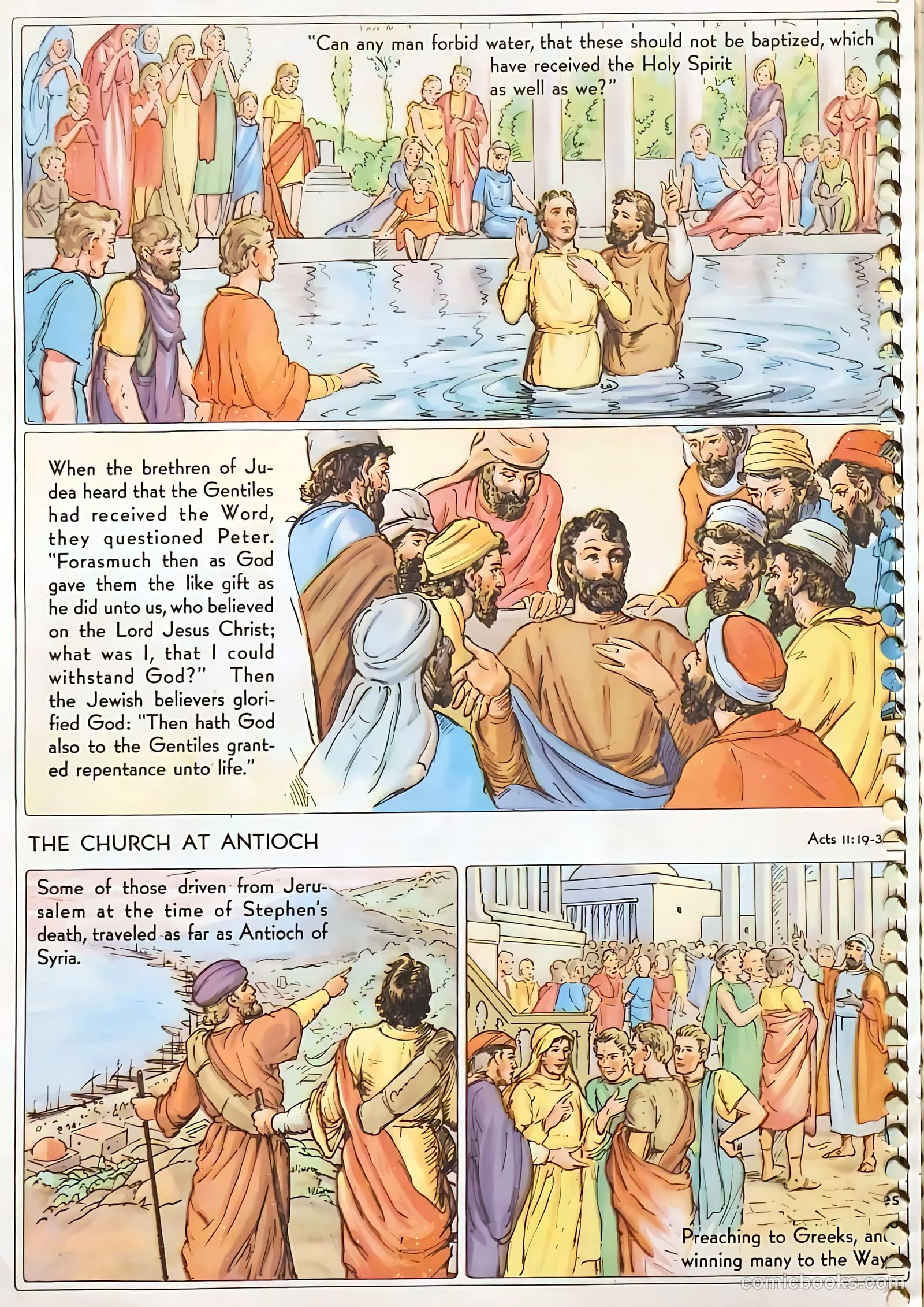 New Testament Heroes #1 (1946) — page 32 of 49