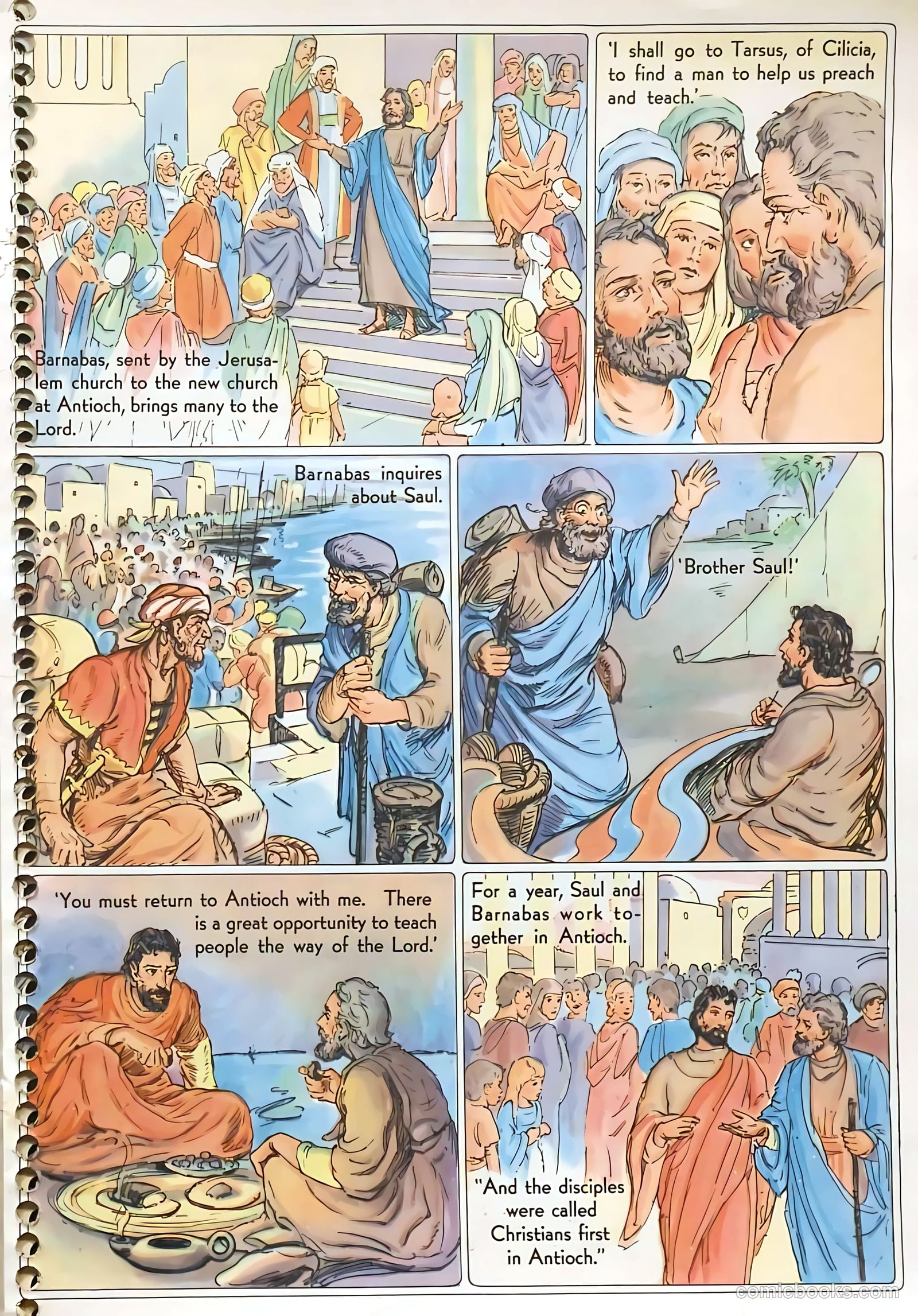 New Testament Heroes #1 (1946) — page 33 of 49