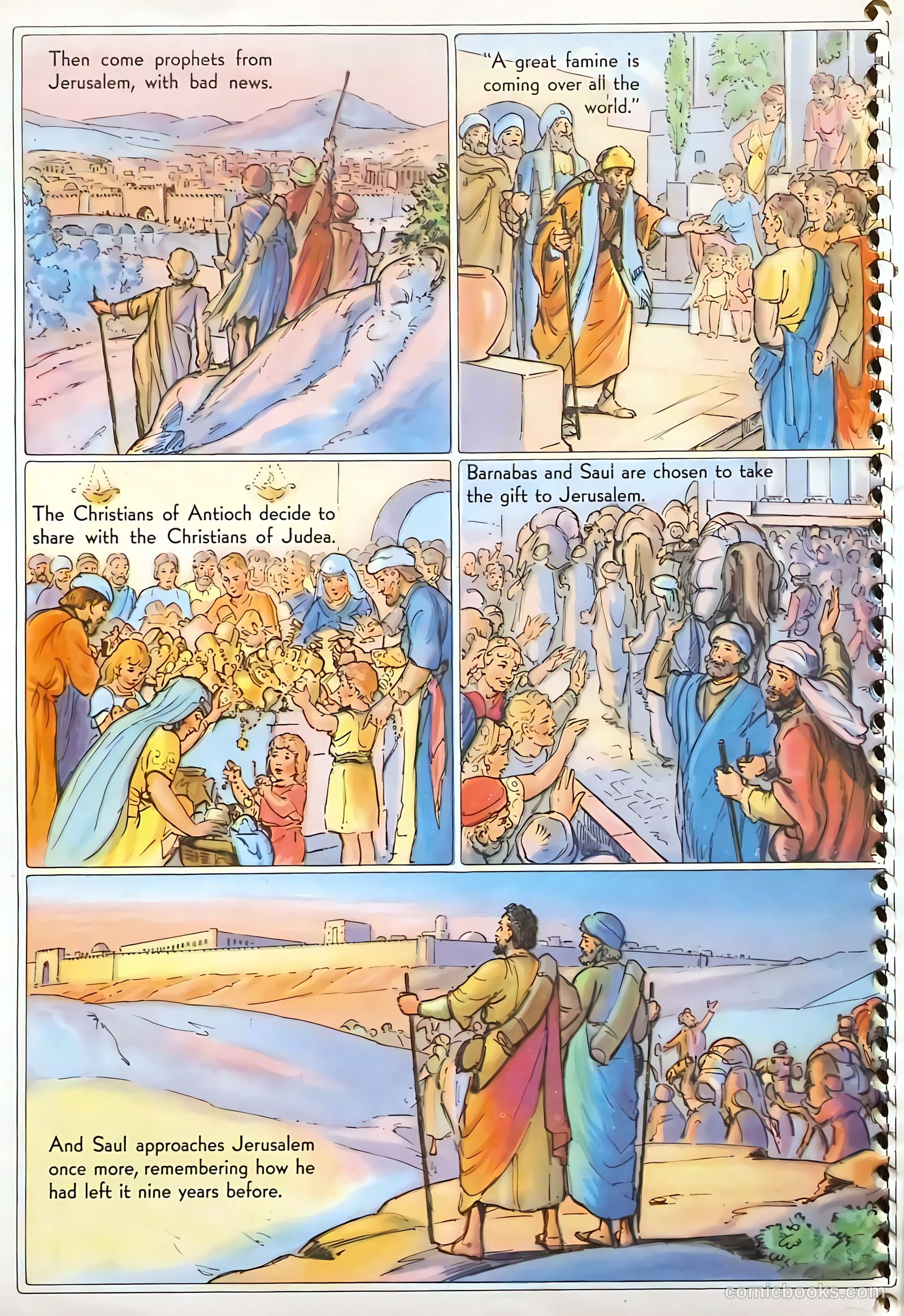 New Testament Heroes #1 (1946) — page 34 of 49
