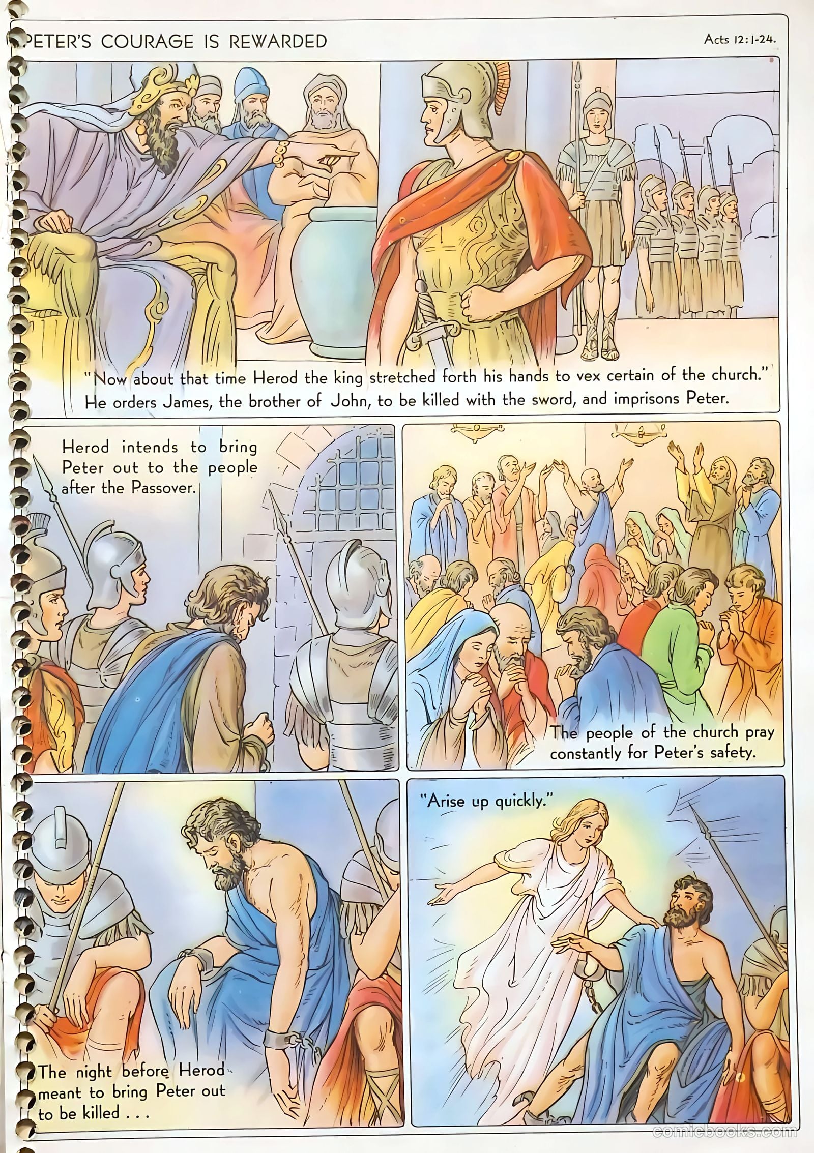 New Testament Heroes #1 (1946) — page 35 of 49