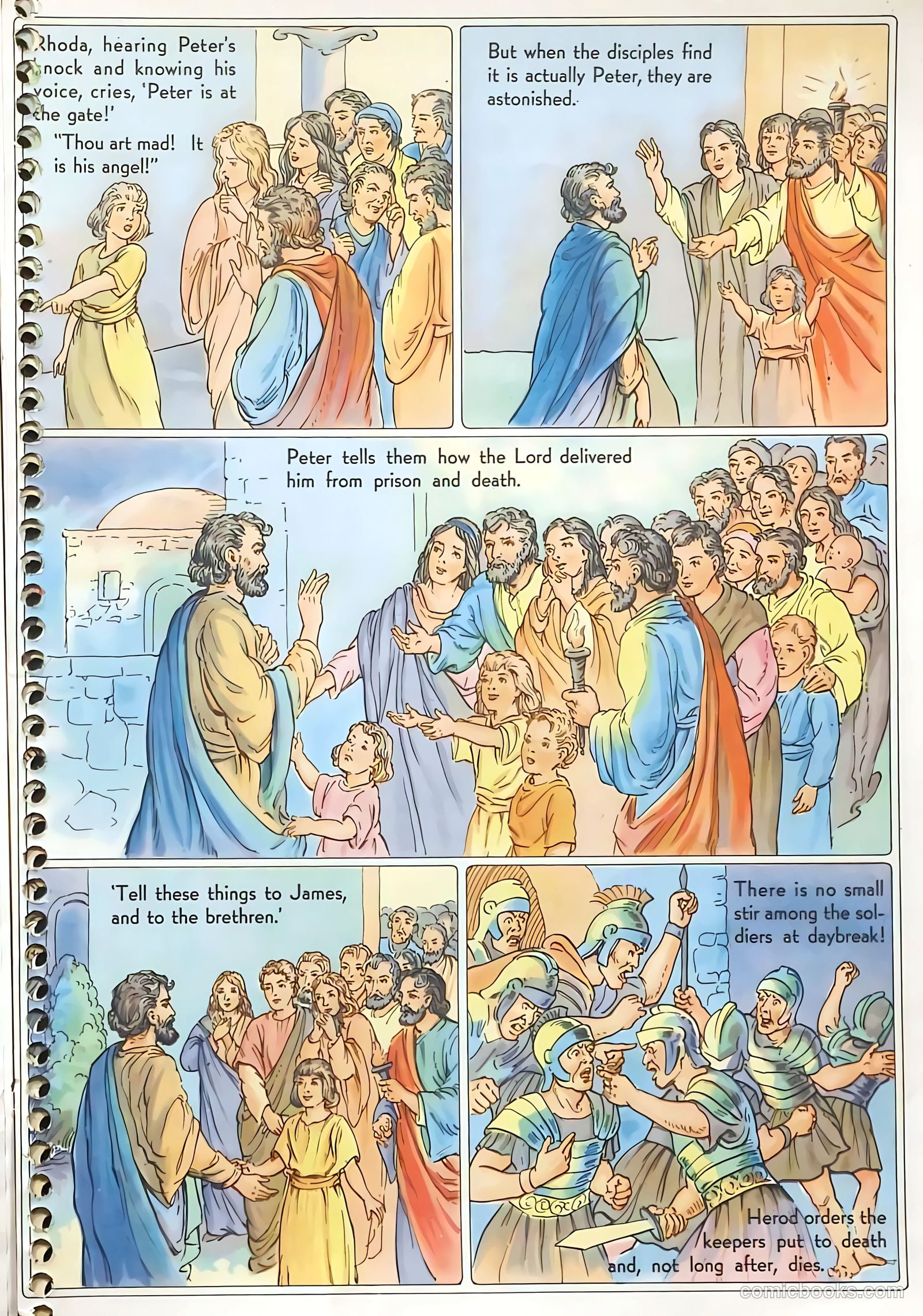 New Testament Heroes #1 (1946) — page 37 of 49