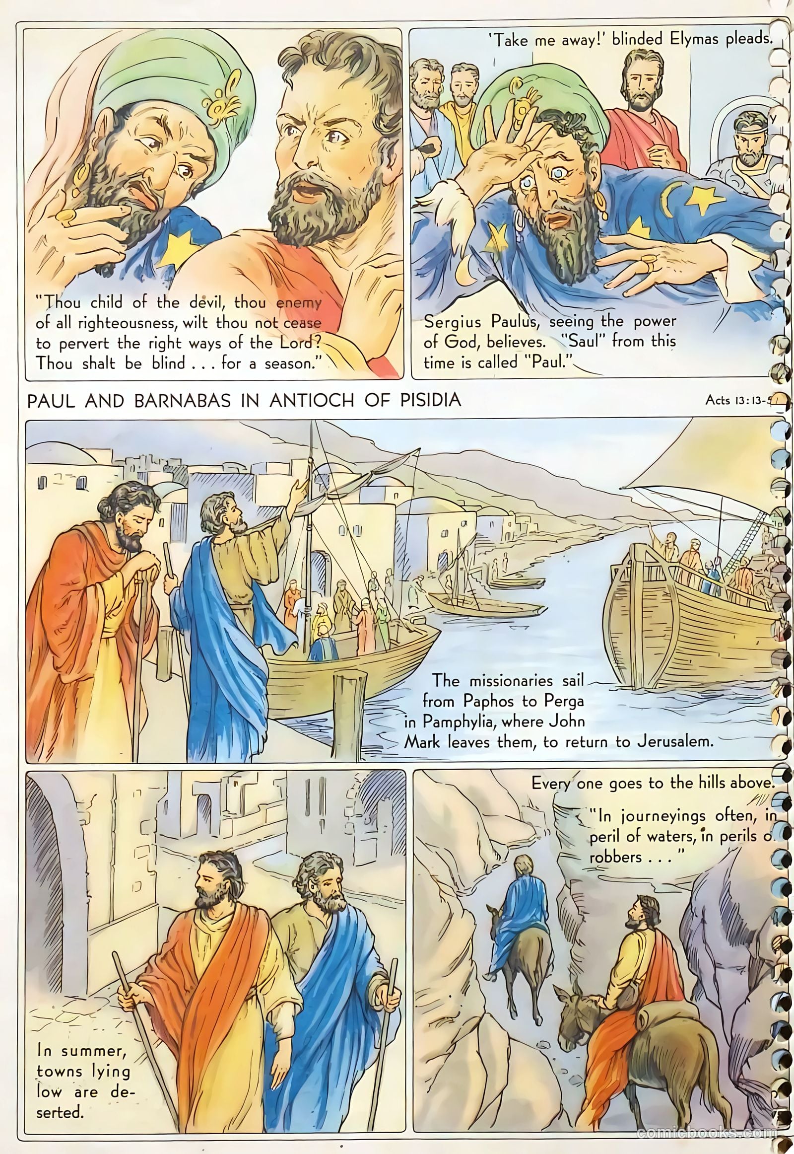 New Testament Heroes #1 (1946) — page 40 of 49