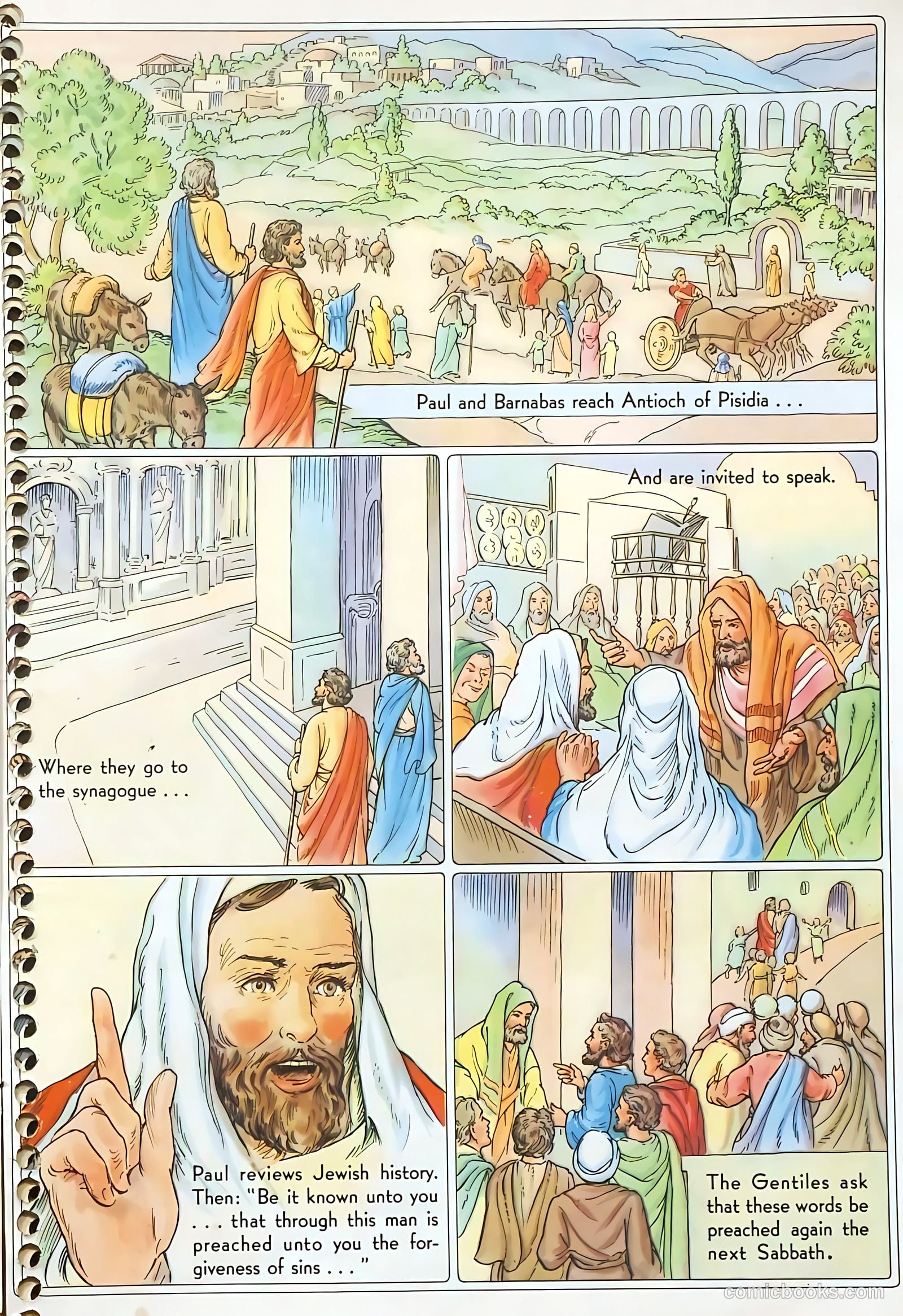 New Testament Heroes #1 (1946) — page 41 of 49