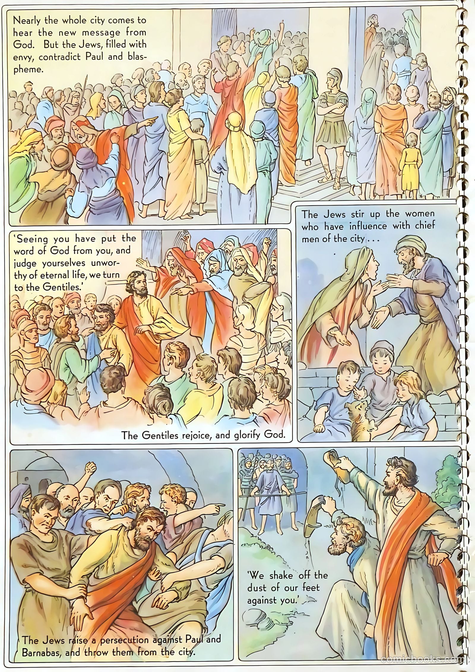 New Testament Heroes #1 (1946) — page 42 of 49