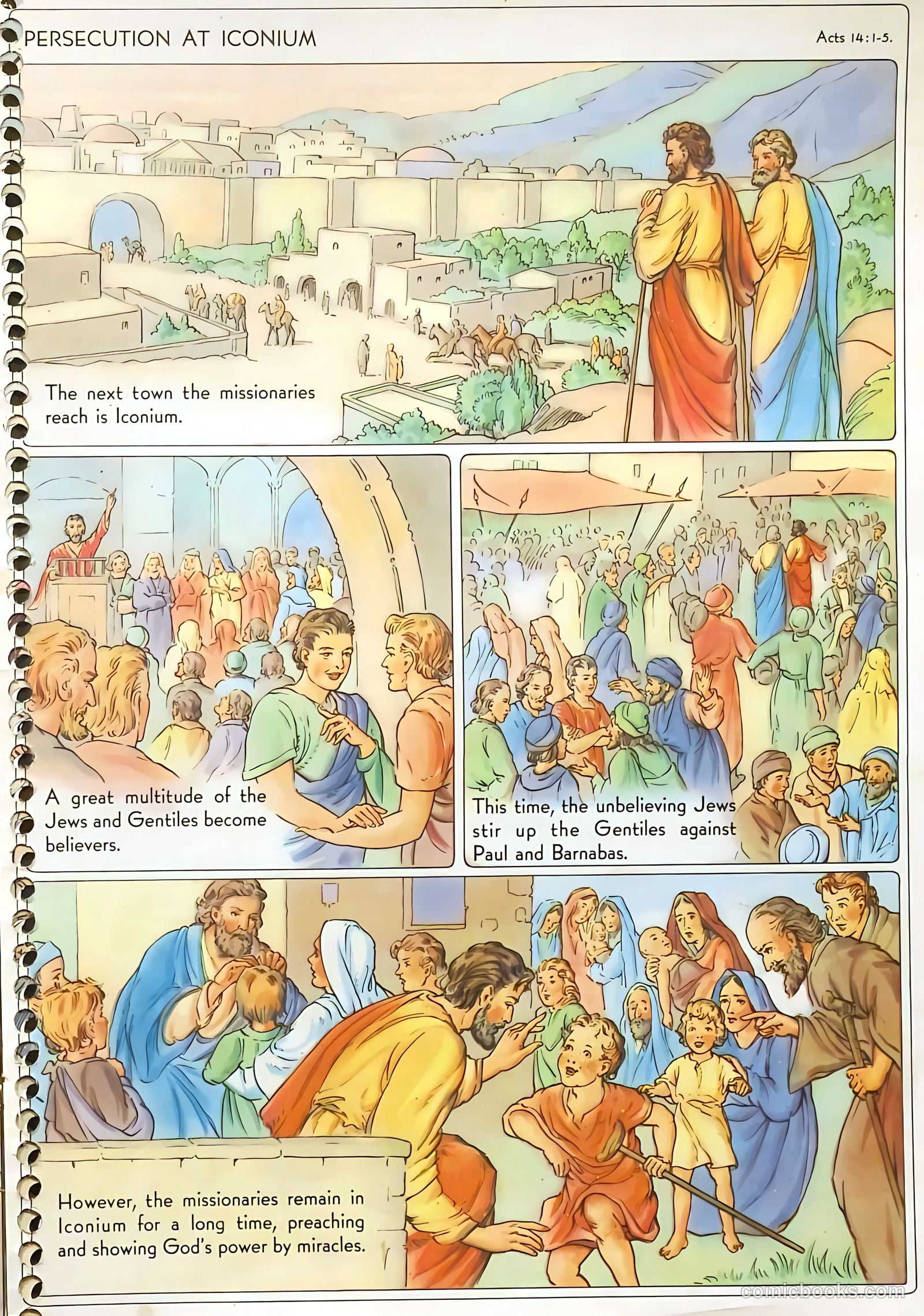 New Testament Heroes #1 (1946) — page 43 of 49