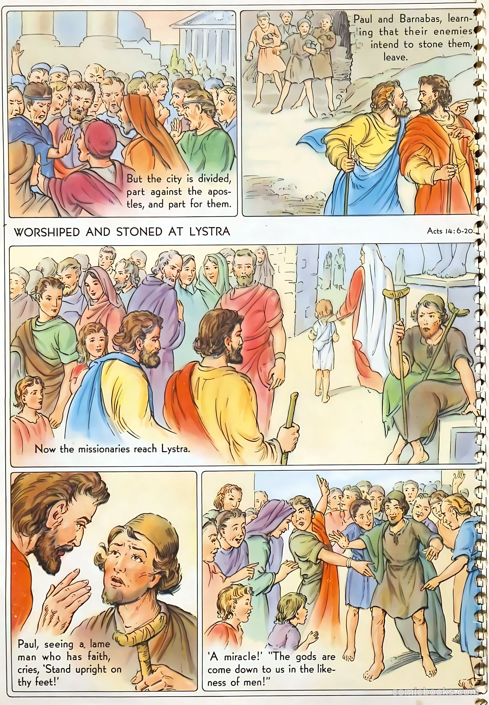 New Testament Heroes #1 (1946) — page 44 of 49