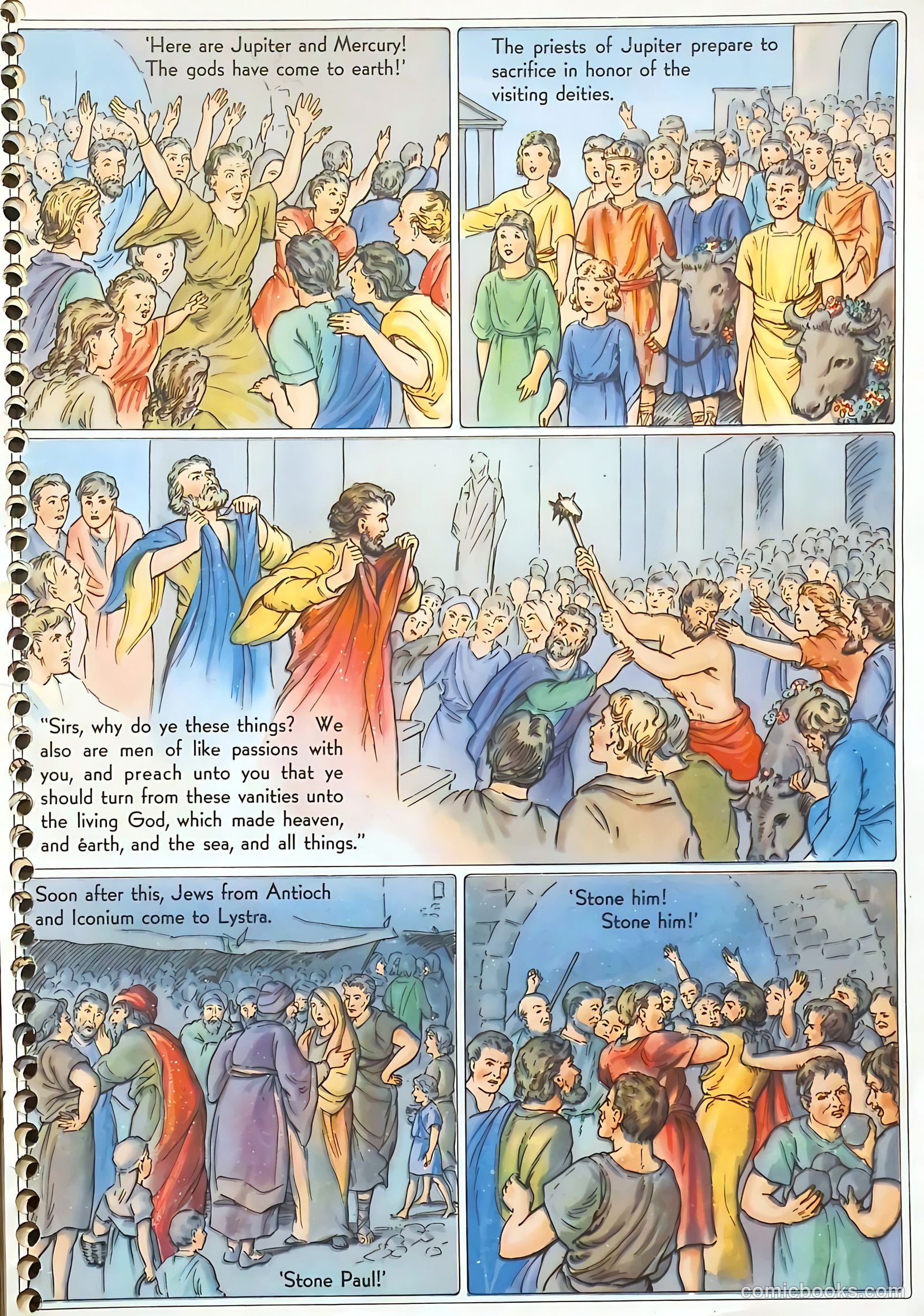 New Testament Heroes #1 (1946) — page 45 of 49