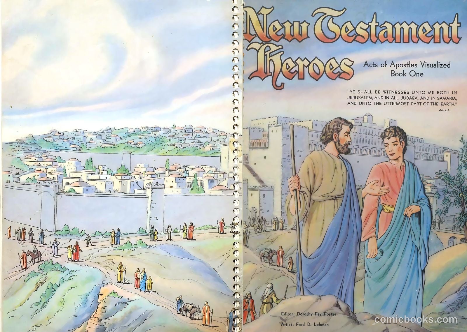 New Testament Heroes #1 (1946) — page 49 of 49