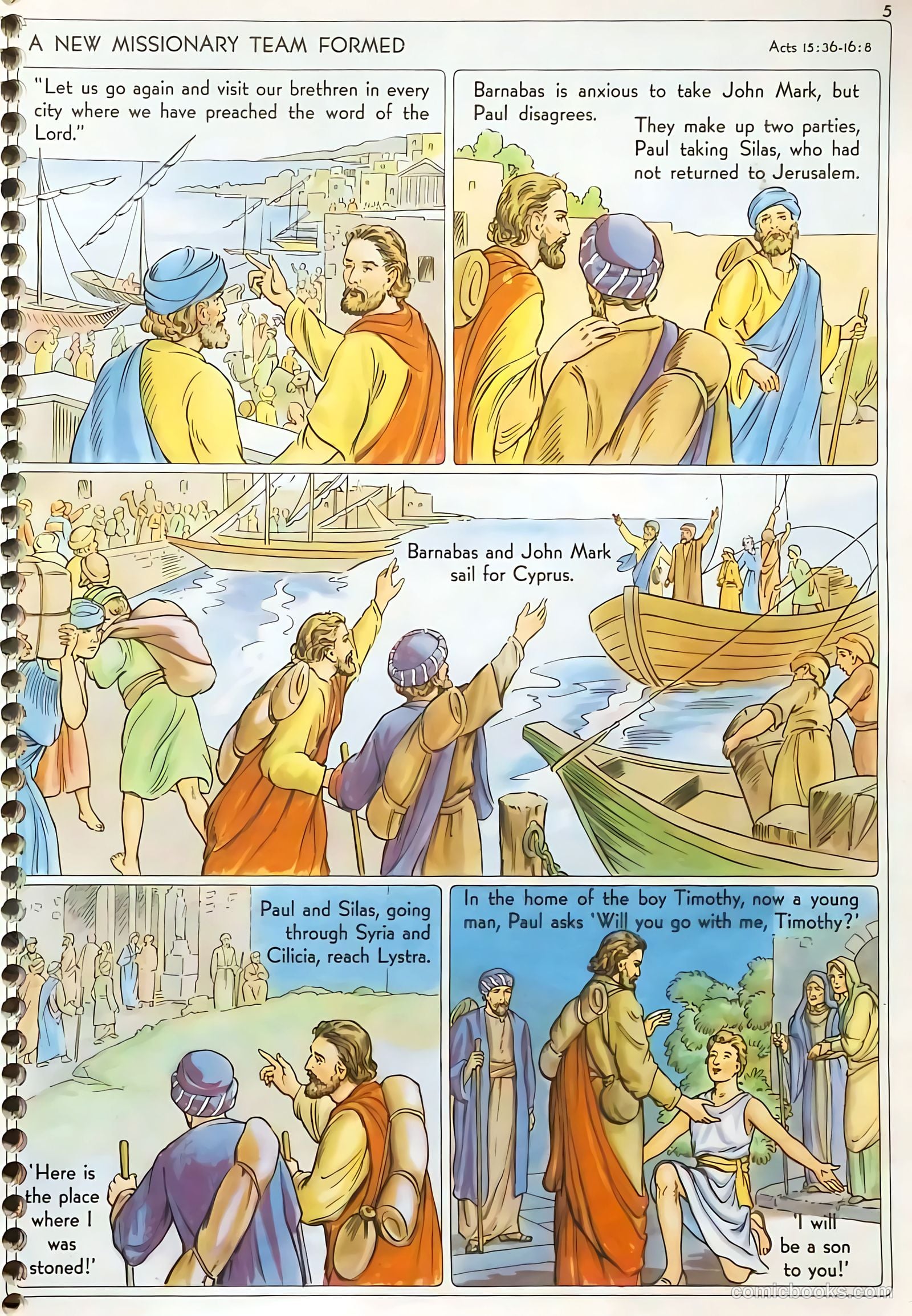 New Testament Heroes #2 (1947) — page 5 of 49