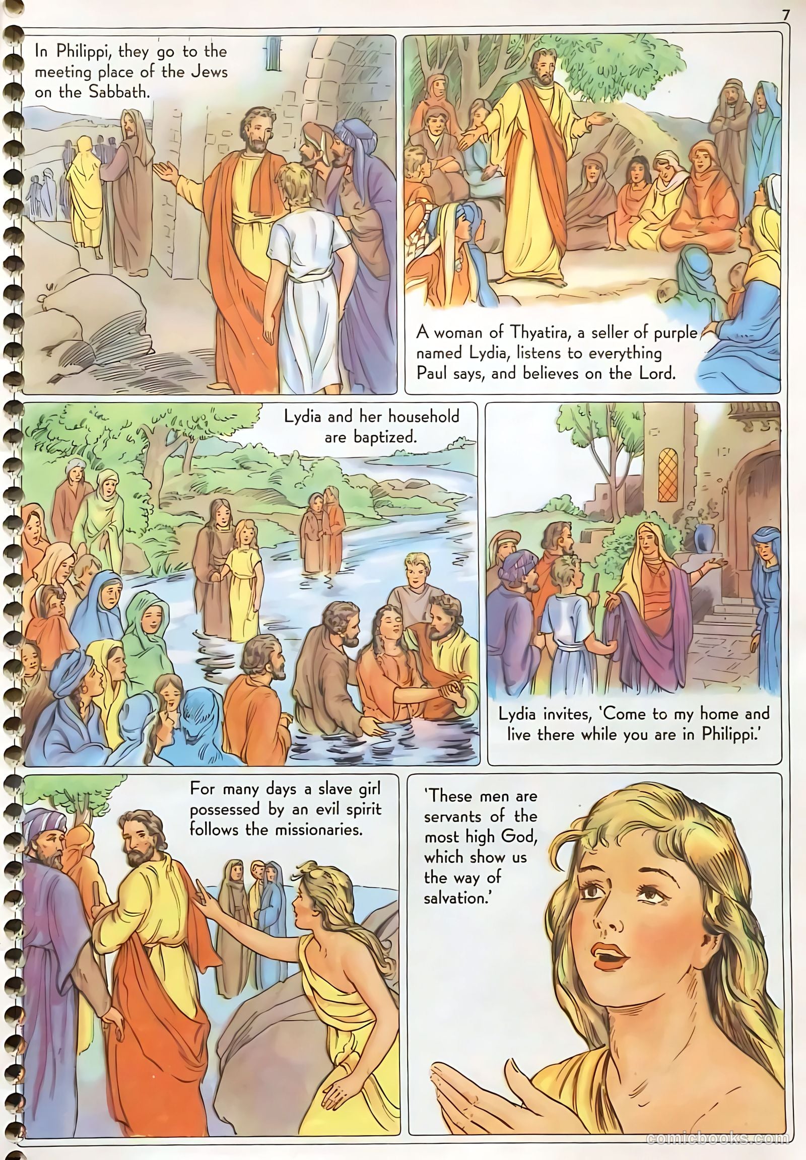 New Testament Heroes #2 (1947) — page 7 of 49