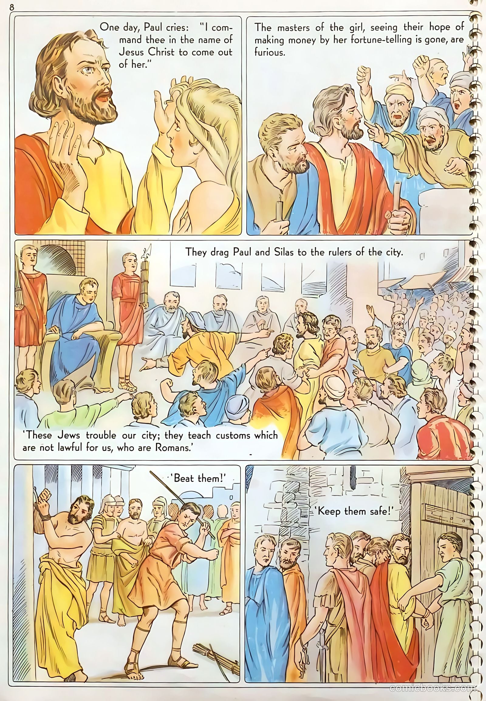 New Testament Heroes #2 (1947) — page 8 of 49
