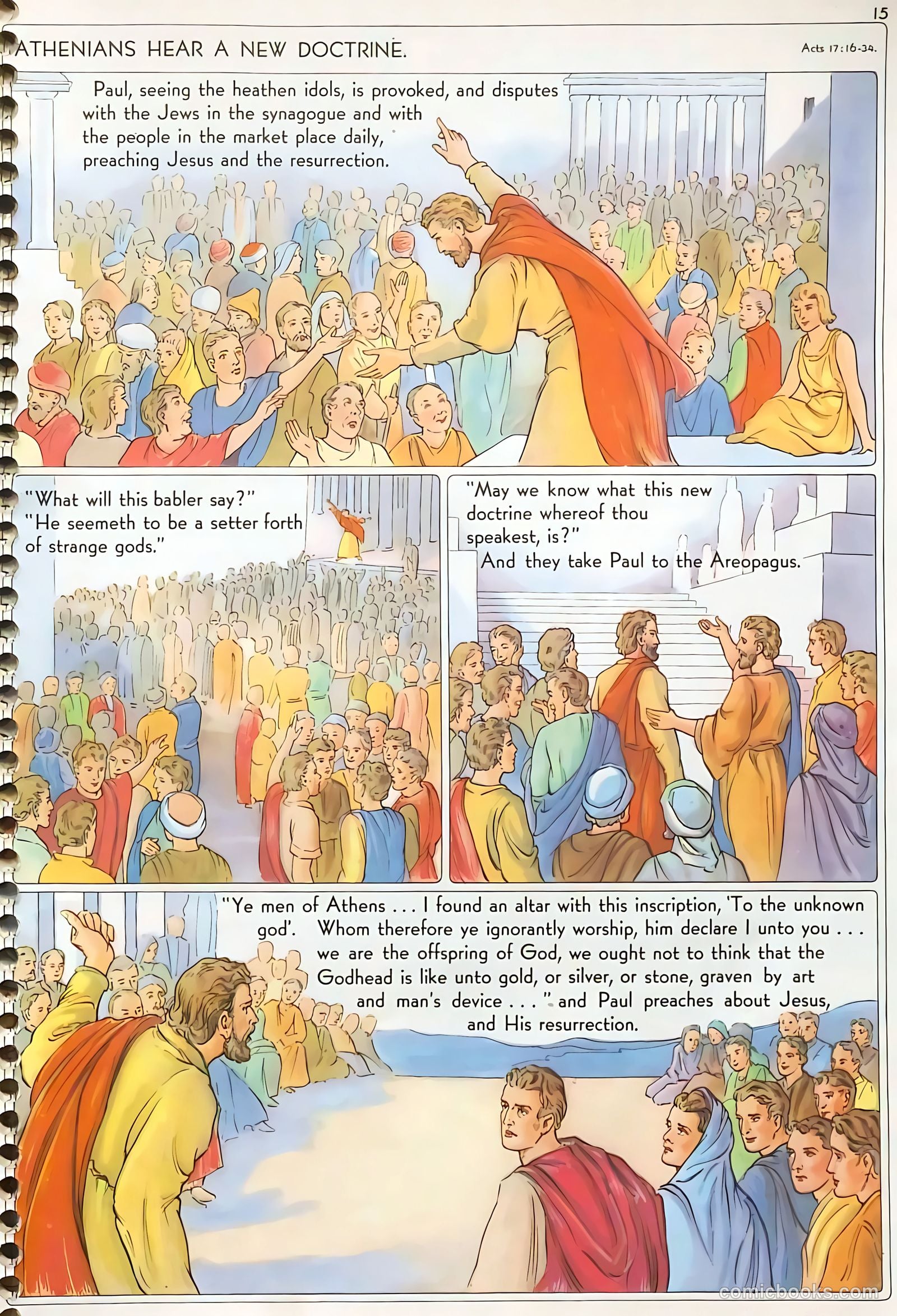 New Testament Heroes #2 (1947) — page 15 of 49