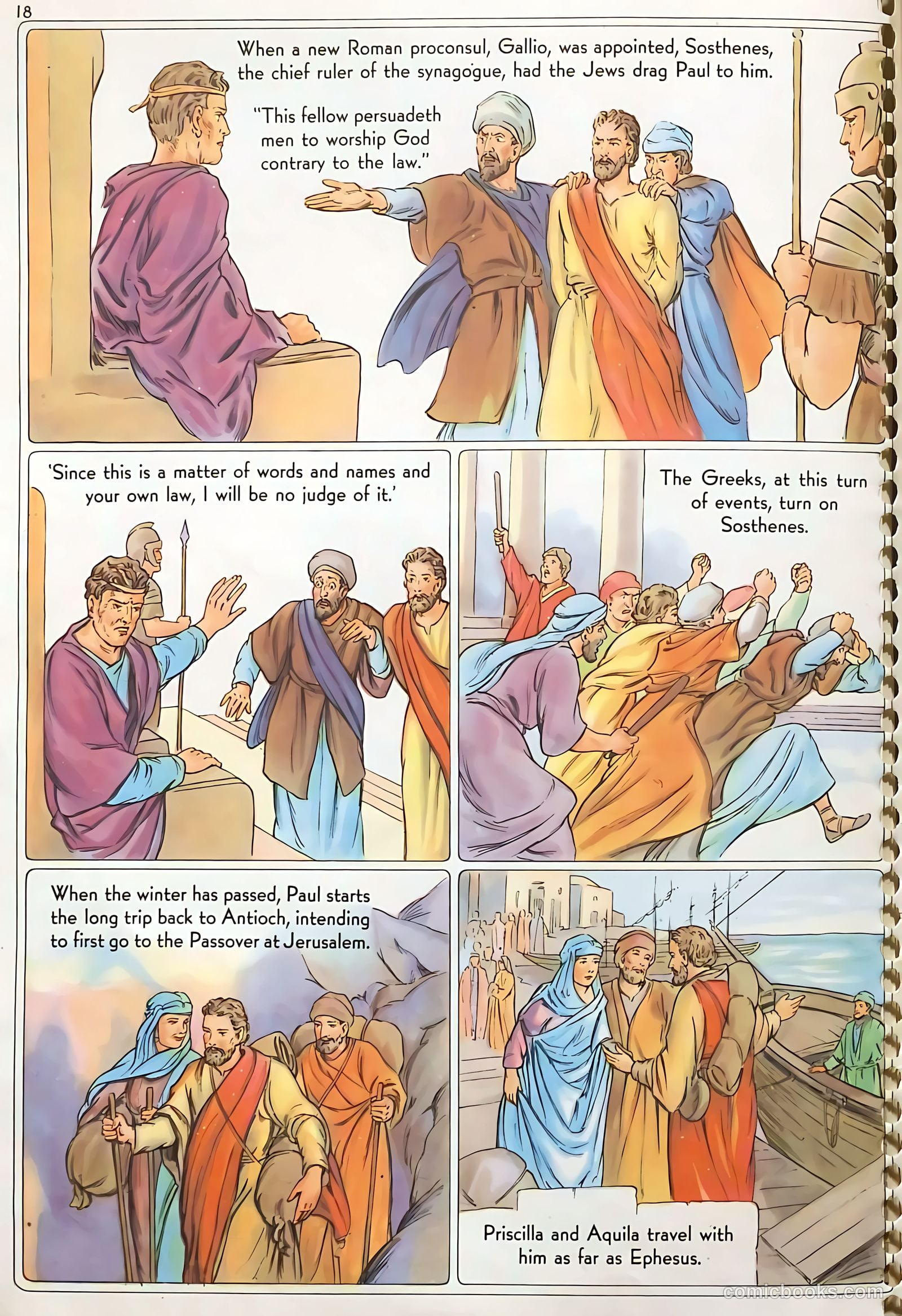 New Testament Heroes #2 (1947) — page 18 of 49