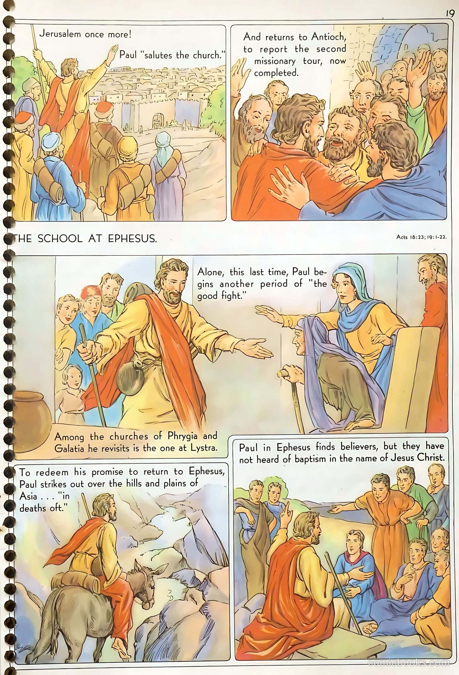 New Testament Heroes #2 (1947) — page 19 of 49