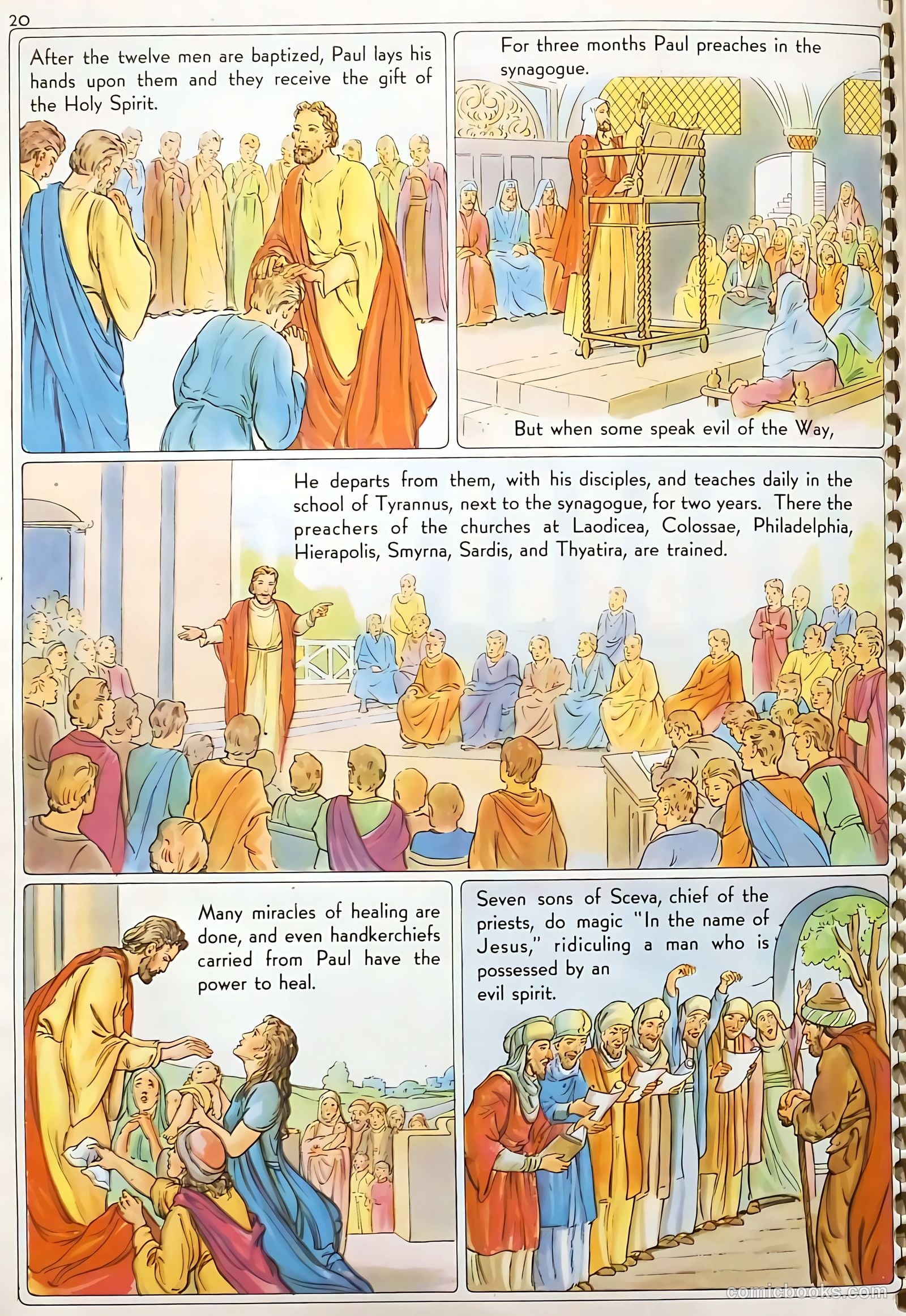 New Testament Heroes #2 (1947) — page 20 of 49