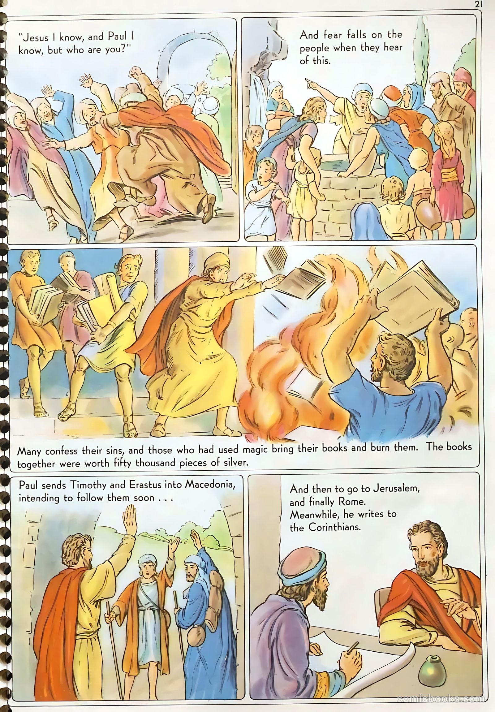 New Testament Heroes #2 (1947) — page 21 of 49
