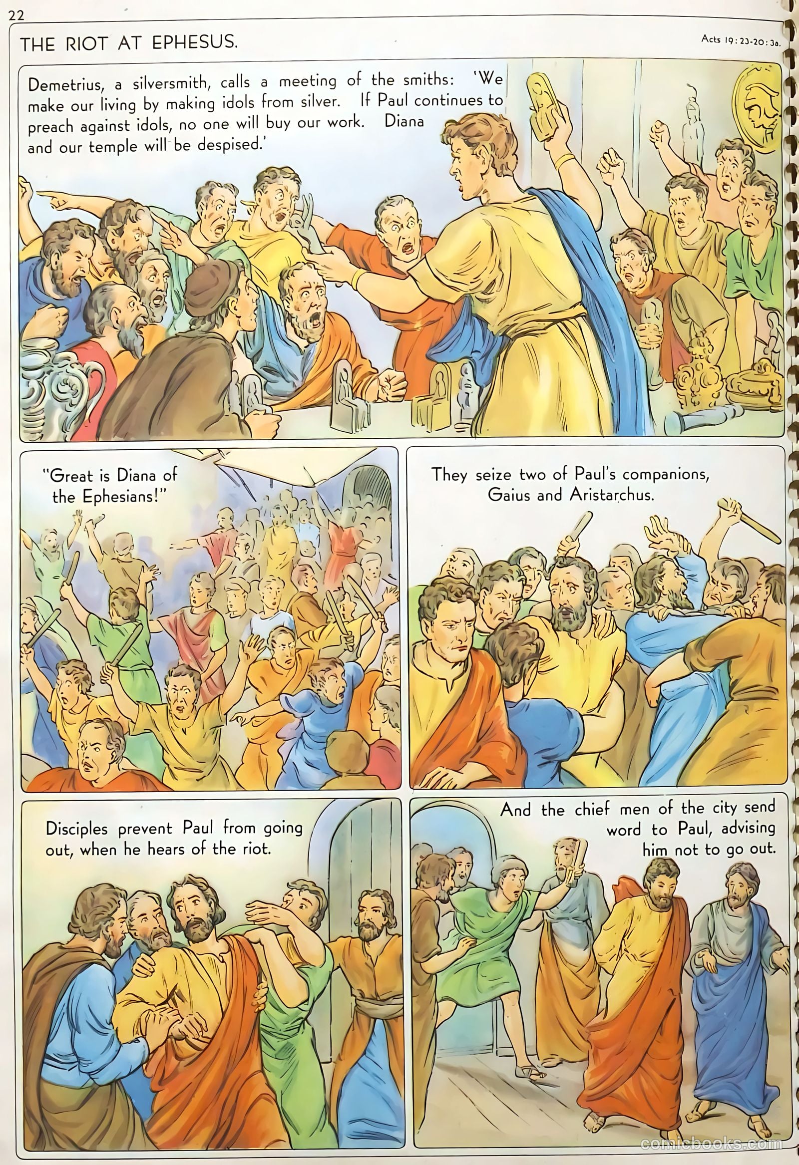 New Testament Heroes #2 (1947) — page 22 of 49
